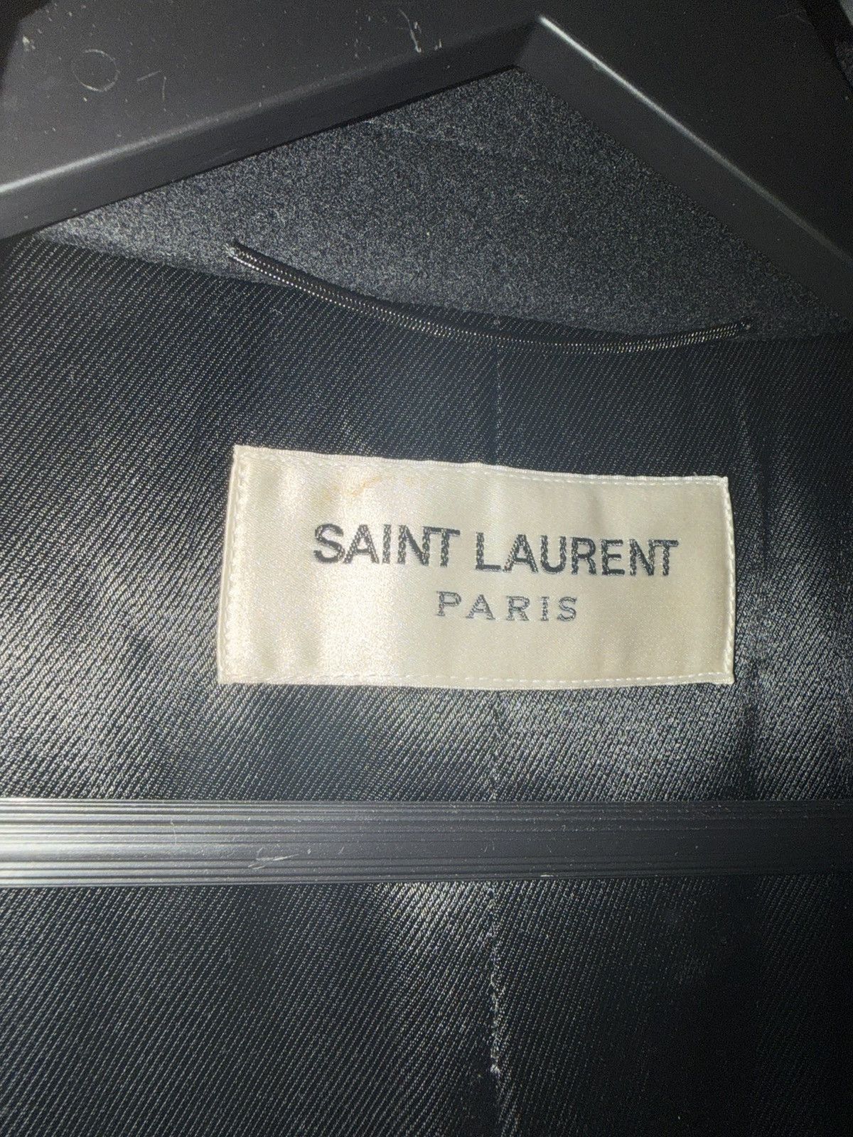 Hedi Slimane F/W2016 Saint Laurent RUNWAY by Hedi Slimane Officer Coat Size US M / EU 48-50 / 2 - 7 Thumbnail