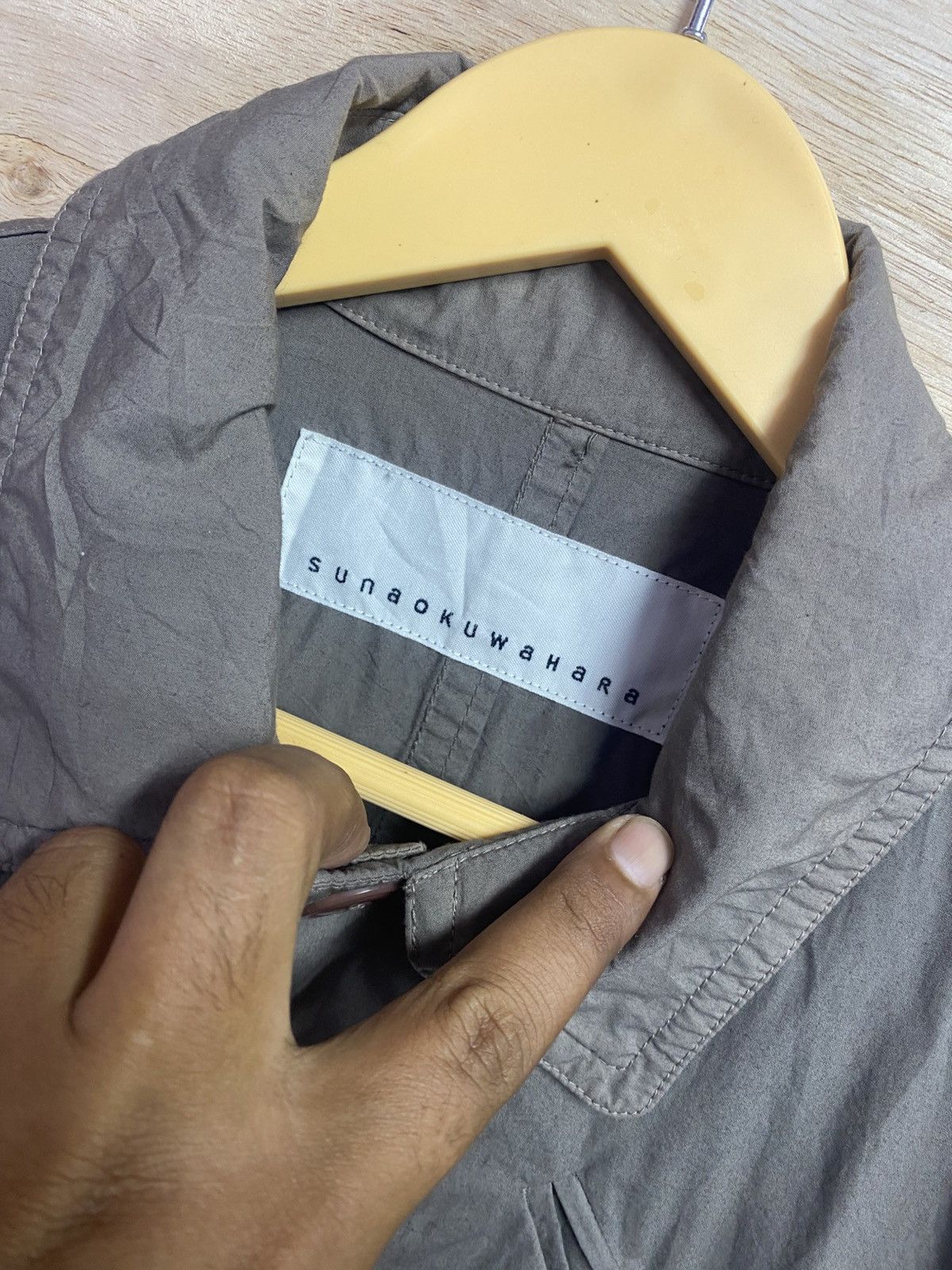 Sunao Kuwahara Sunaokuwahara Japanese Designer UtilityJacket Military Style Size ONE SIZE - 2 Thumbnail