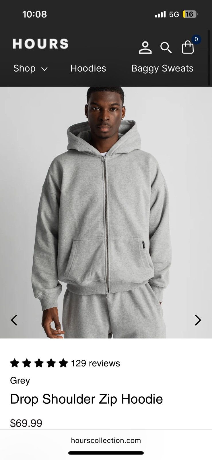 Other Hours Grey Tracksuit Size Large Size US L / EU 52-54 / 3 - 1 Thumbnail