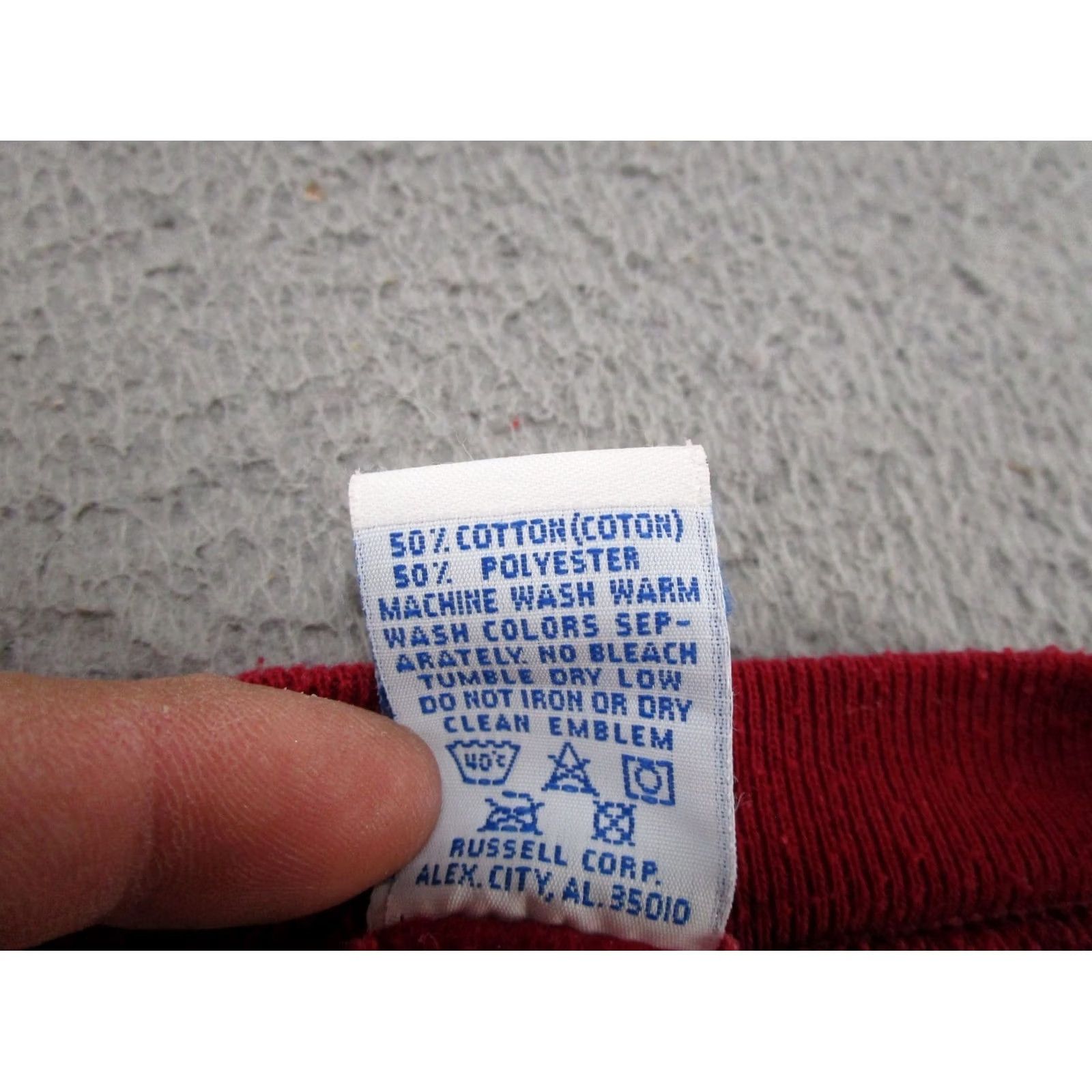 Russell Athletic VINTAGE Russell Athletic Crewneck Sweatshirt XL Men Red 90s Stanford Cardinals Size US XL / EU 56 / 4 - 4 Thumbnail