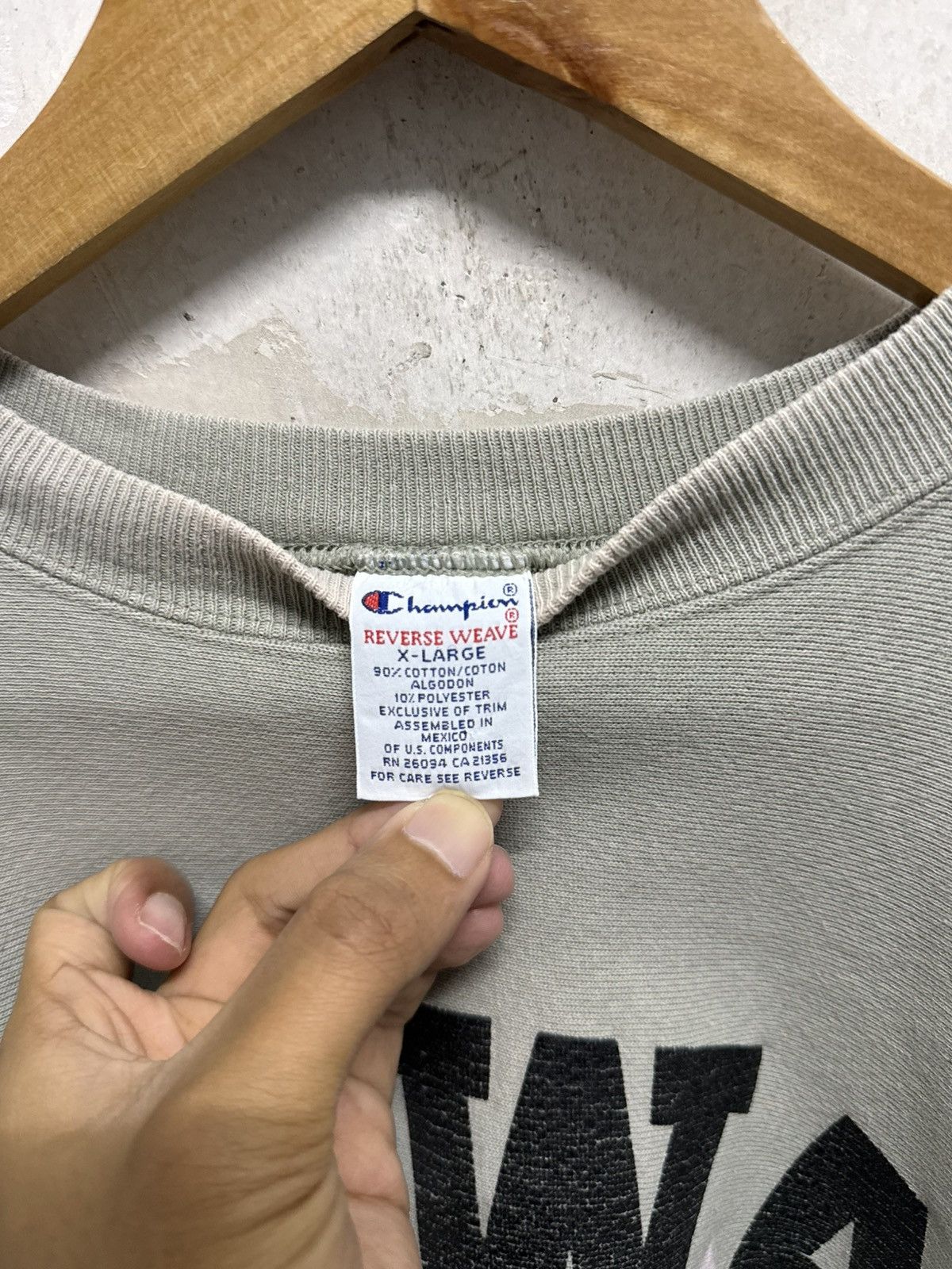 Champion Vintage 90s Champion Reverse Weave Iowa State Sweatshirt Size US XL / EU 56 / 4 - 7 Thumbnail