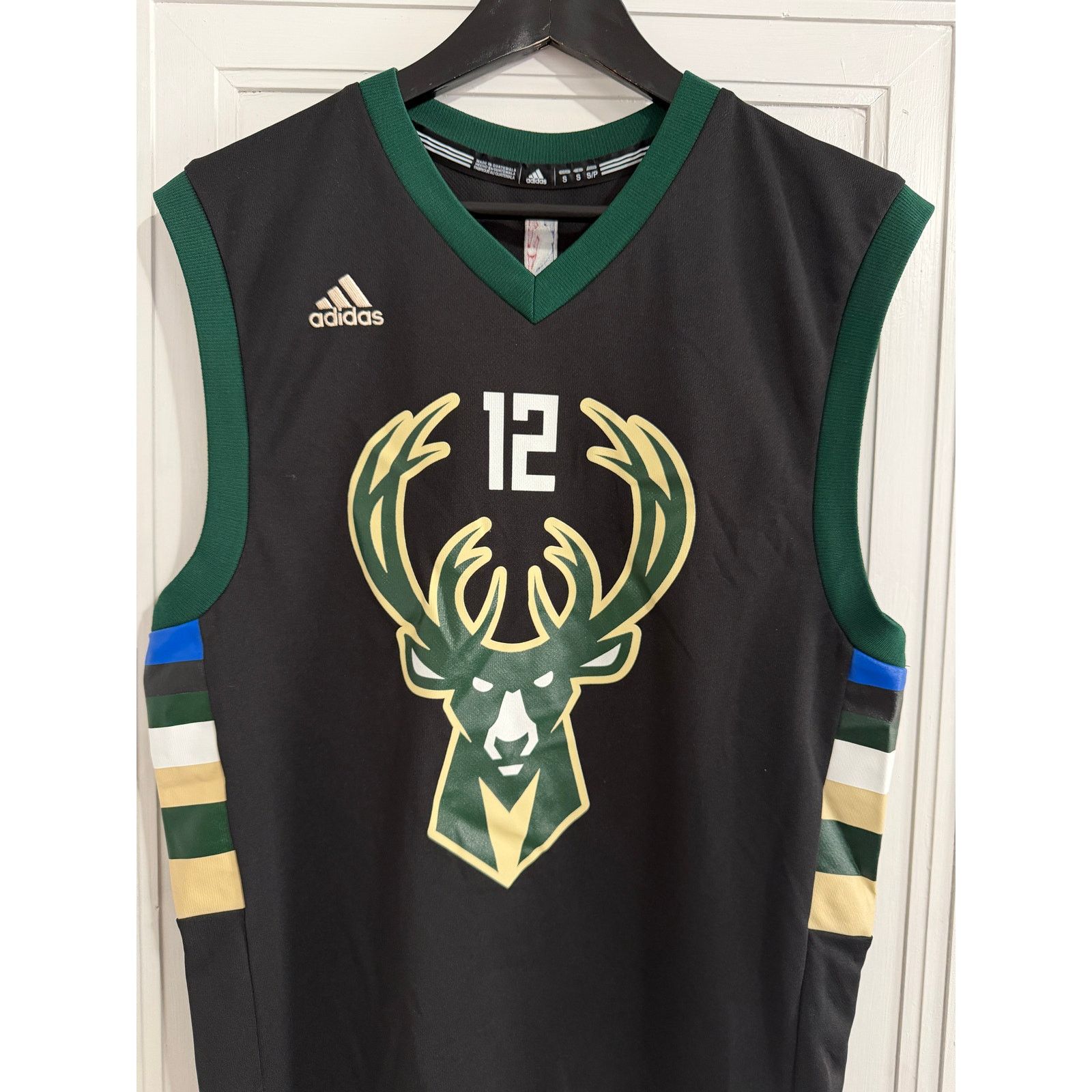Adidas Jabari Parker Milwaukee Bucks Basketball Jersey Size Small Size US S / EU 44-46 / 1 - 3 Thumbnail