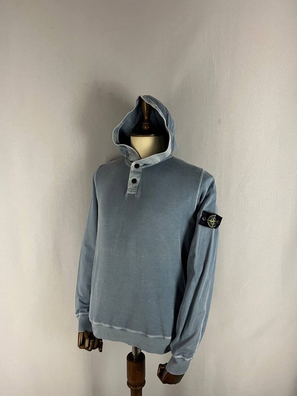 Stone Island Stone Island Hoodie Blue Size US L / EU 52-54 / 3 - 1 Thumbnail