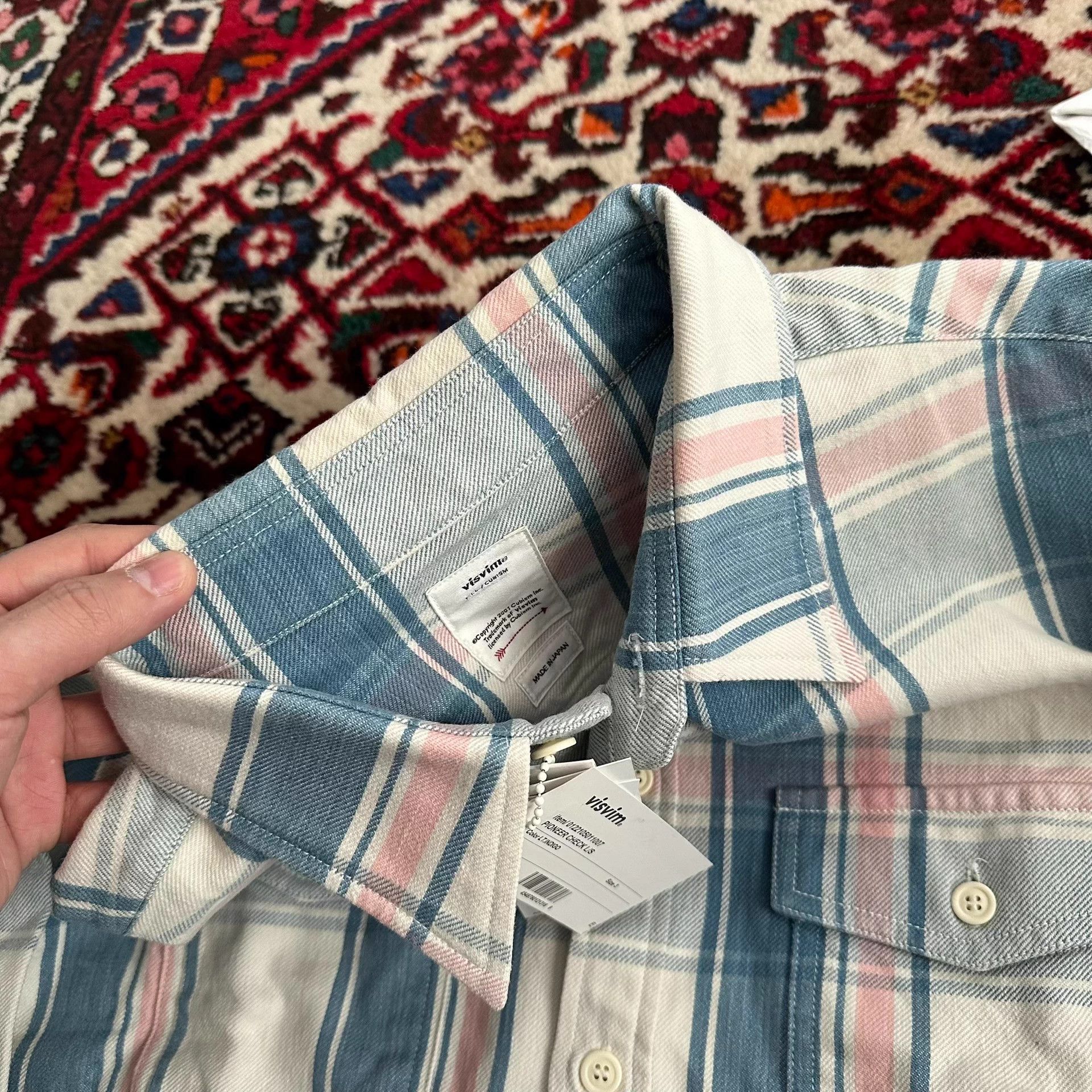 Visvim visvim 22SS PIONEER CHECK Shirt 3 Size US L / EU 52-54 / 3 - 4 Thumbnail