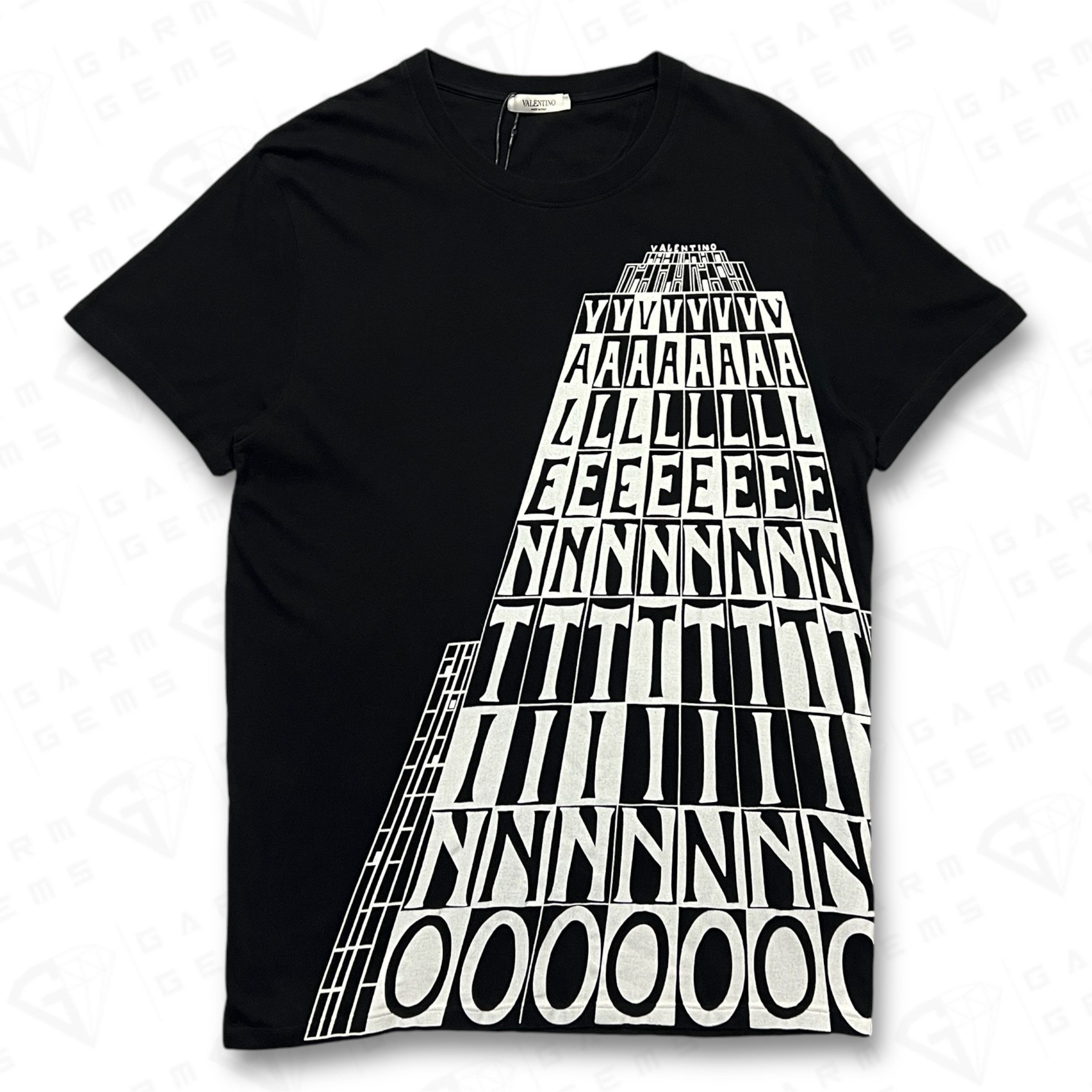 Valentino Valentino Tower T-Shirt Size US L / EU 52-54 / 3 - 1 Thumbnail