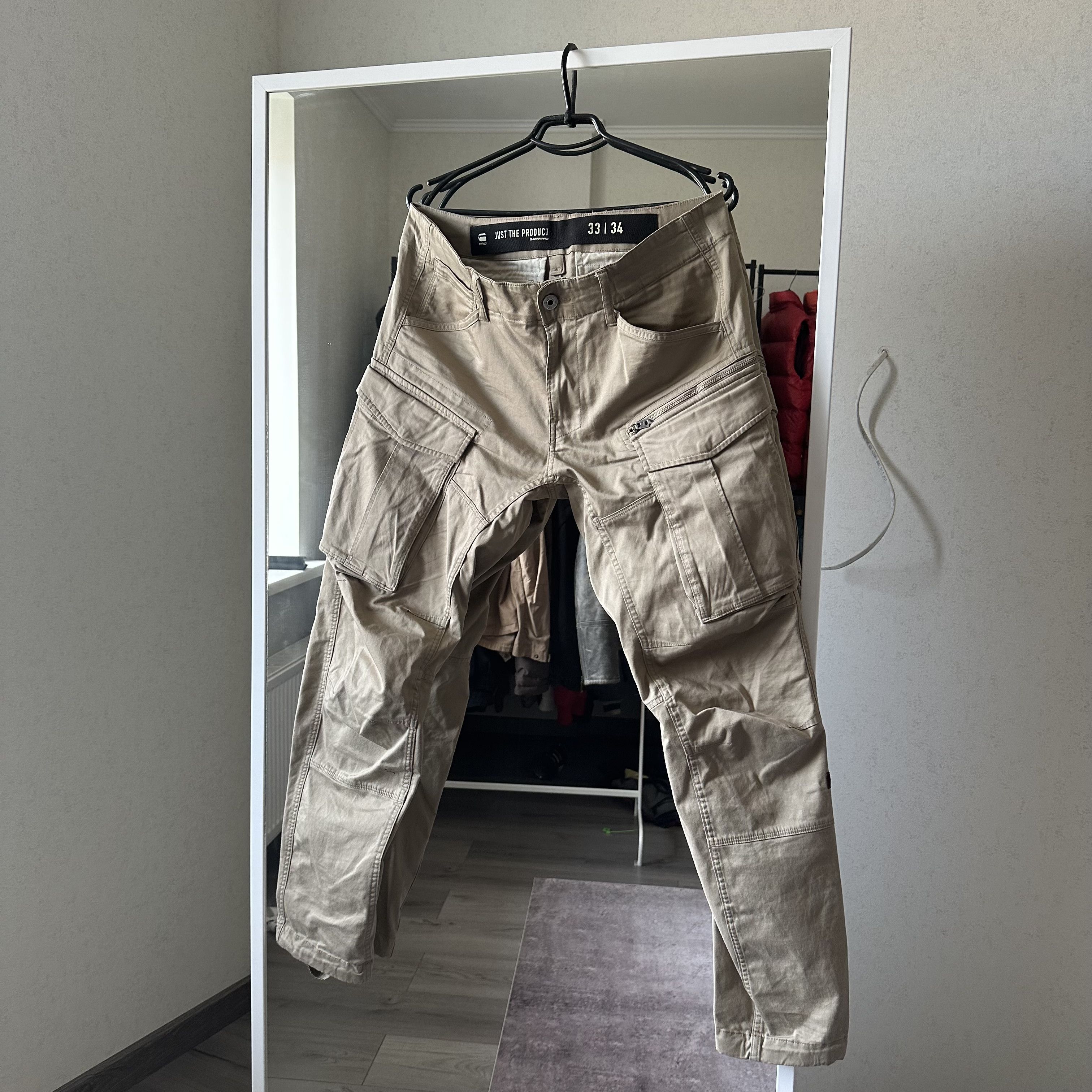 G-Star G Star Raw Rovic Multi Pocket Cargo Pants Size US 33 - 1 Thumbnail