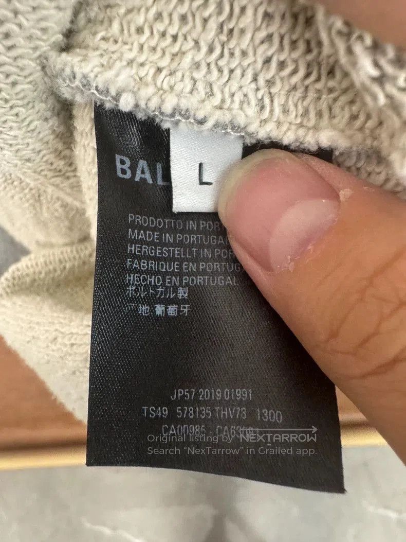 Balenciaga Balenciaga Lock Buckle Gray Hoodie. Size US L / EU 52-54 / 3 - 6 Thumbnail