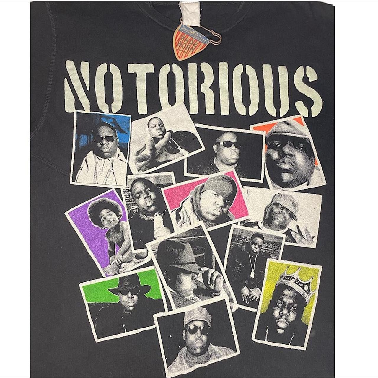 Rap Tees × Vintage made worn notorious B.I.G tee Size US S / EU 44-46 / 1 - 2 Thumbnail