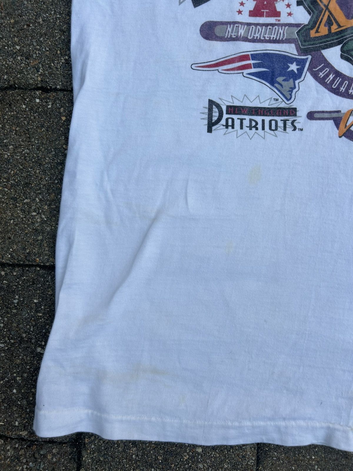 NFL Vintage 90s Superbowl t shirt Size US XL / EU 56 / 4 - 5 Thumbnail