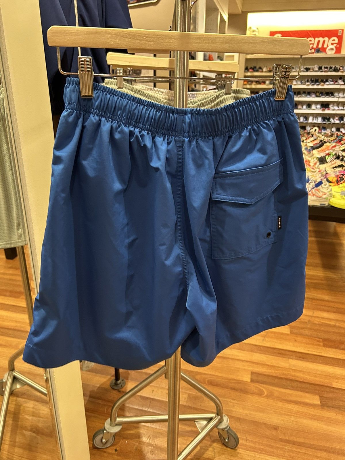 Purple Brand Purple Brand Blue Shorts Size US 32 / EU 48 - 2 Thumbnail