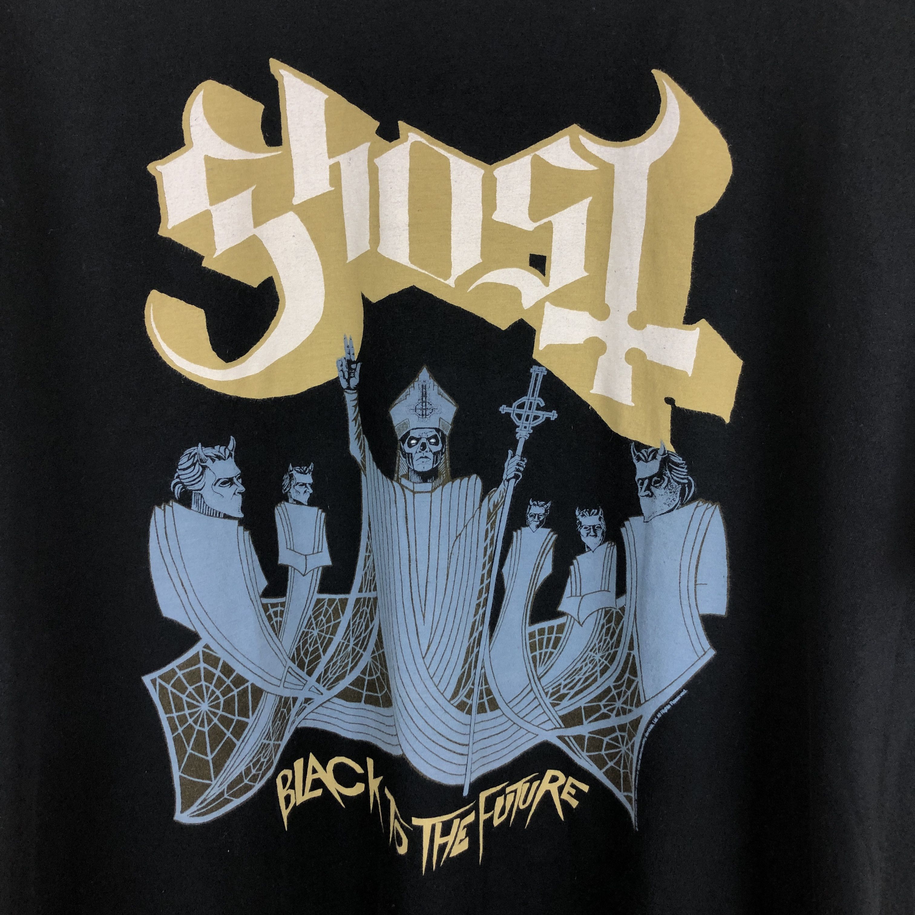 Band Tees Vintage Y2K Ghost 2015 Metal Rock Tour T Shirt Size US XXL / EU 58 / 5 - 2 Thumbnail