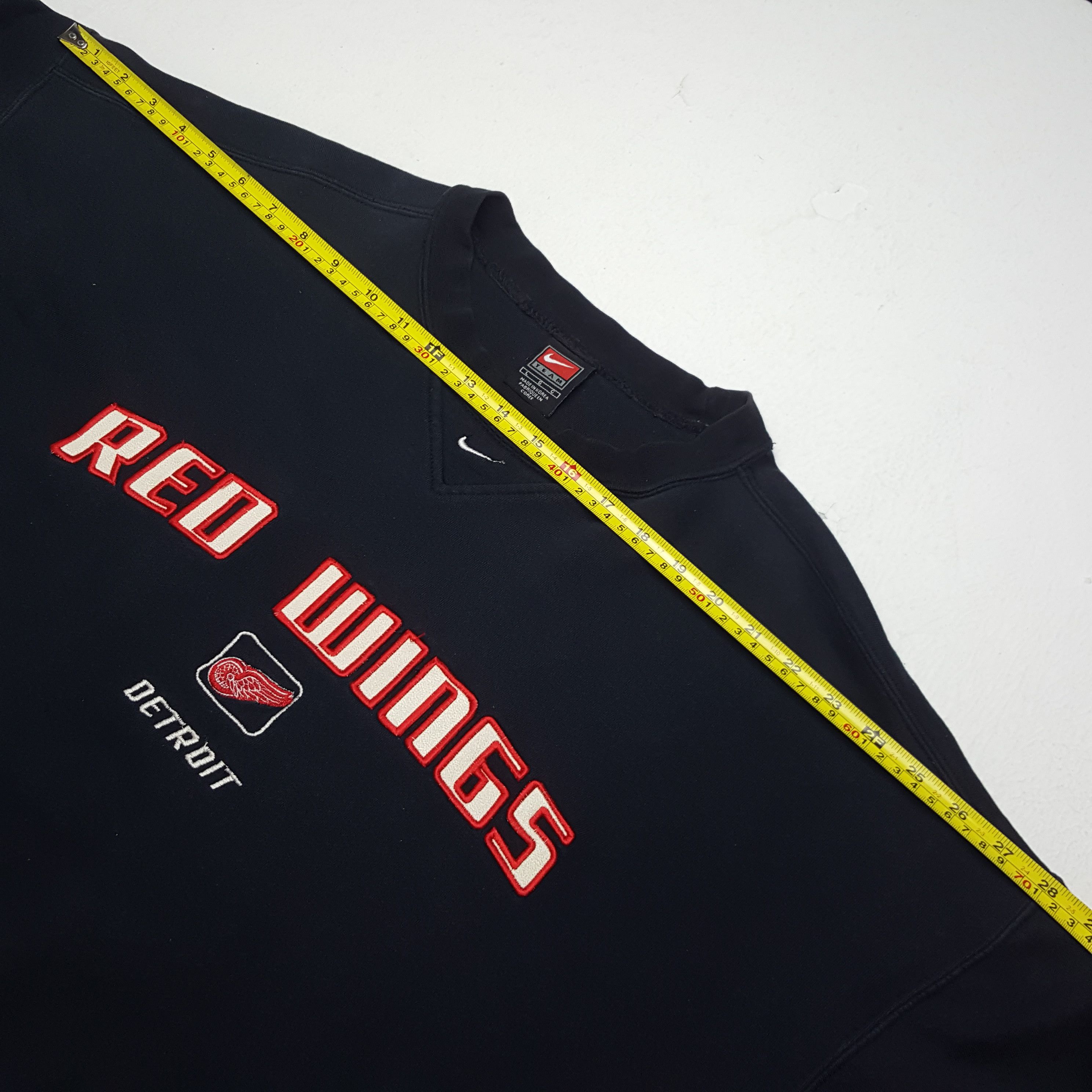 Nike × Red Wing × Vintage Vintage Nike Red Wings Hockey Ice Team NHL Sweatshirt Size US XXL / EU 58 / 5 - 5 Thumbnail