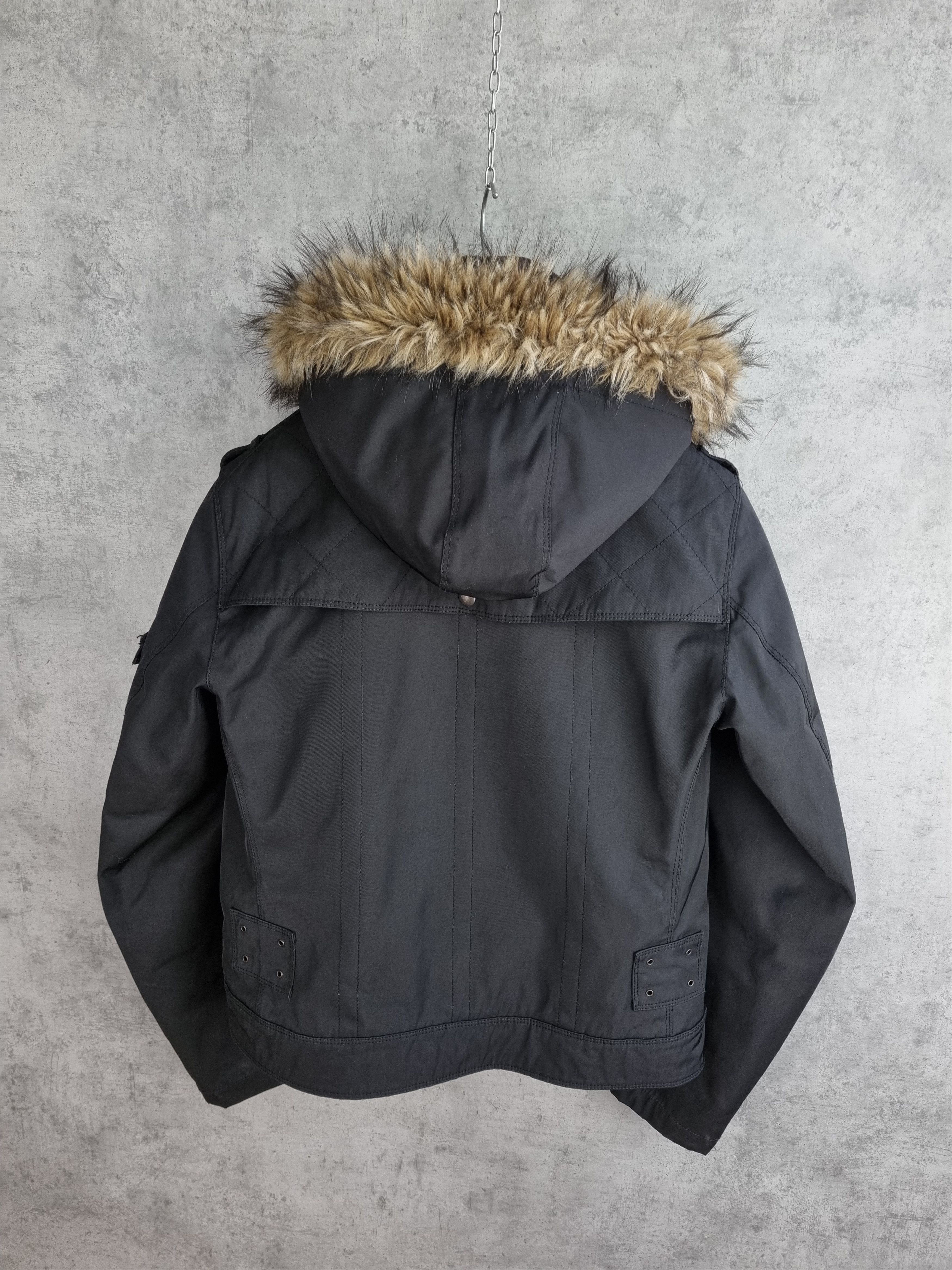Hugo Boss × Vintage Hugo Boss Water Repellent Biker Jacket Size US M / EU 48-50 / 2 - 2 Thumbnail