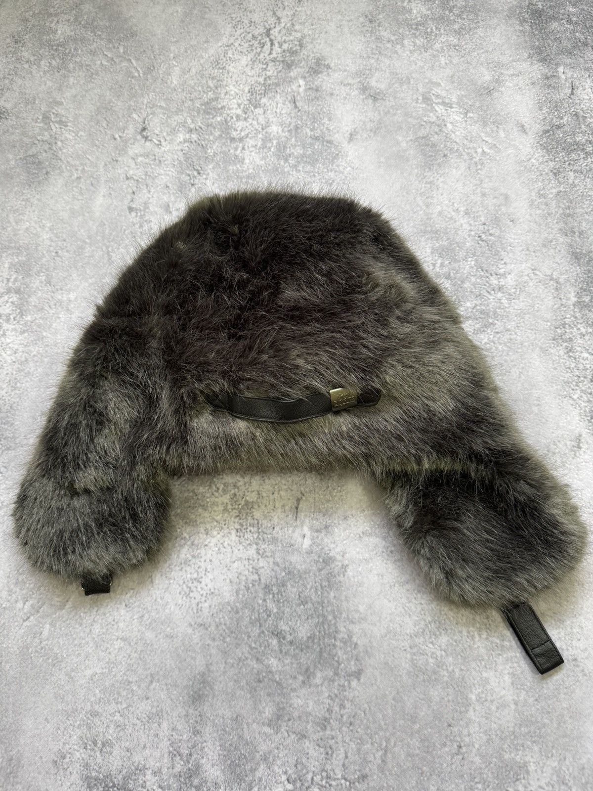 Japanese Brand × Vintage Y2K Faux Fur Ushanka Vintage Fuzzy Warm Trapper Hat Size ONE SIZE - 6 Thumbnail