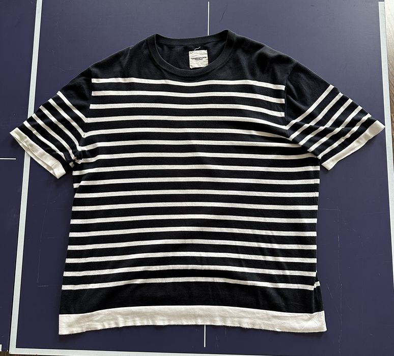 Takahiromiyashita The Soloist. Striped oversized tee | Grailed