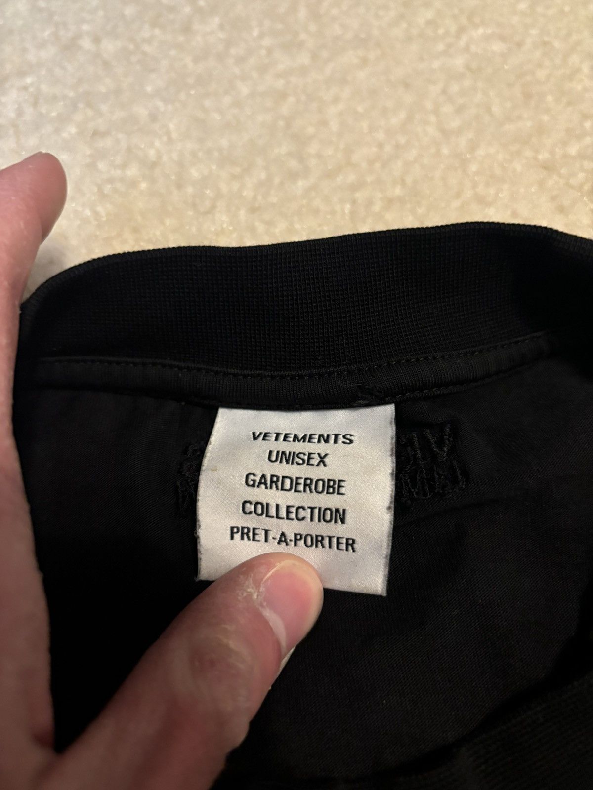 Vetements Vetements Hi Speed Fashion Logo Oversized Tee Black Size US XL / EU 56 / 4 - 4 Thumbnail