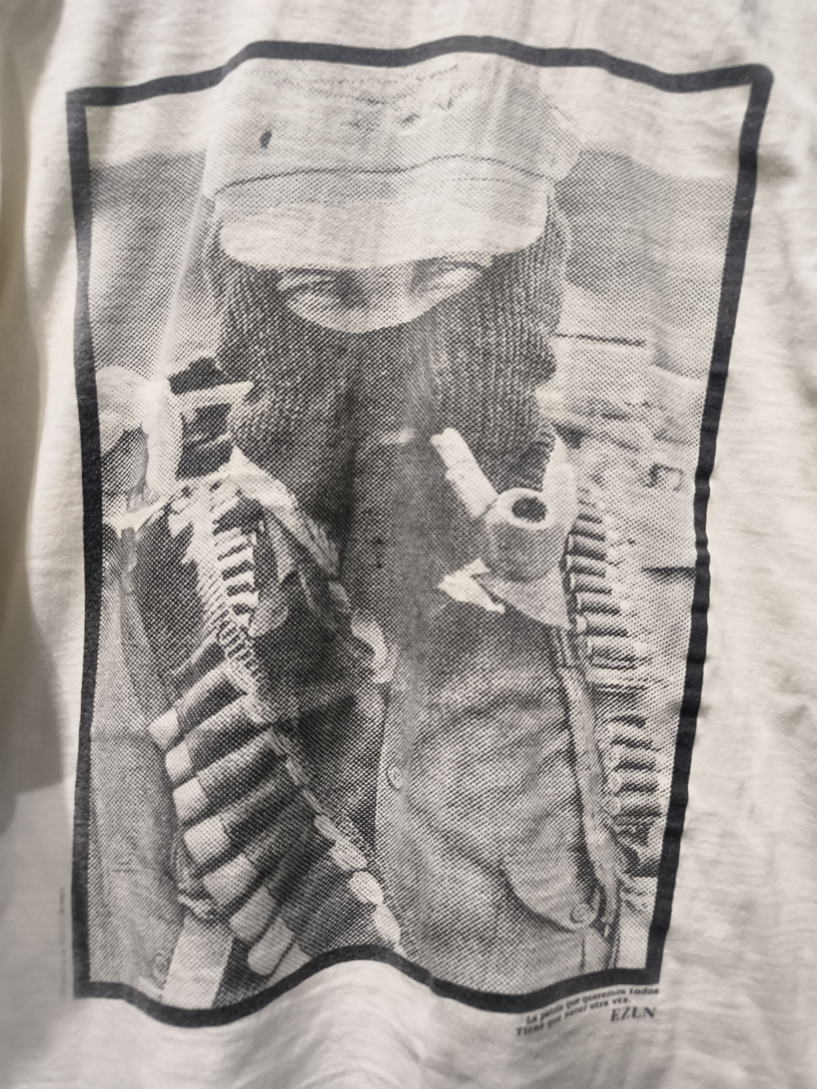Other Vintage 90s EZLN shirt Size US XL / EU 56 / 4 - 2 Thumbnail