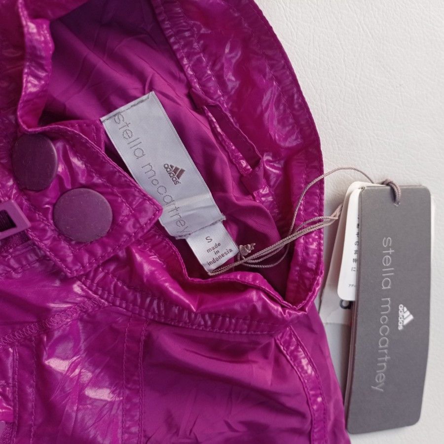 Adidas × Stella McCartney aadidas stella mccartney violet cropped ruffle windbreaker Size S / US 4 / IT 40 - 3 Thumbnail