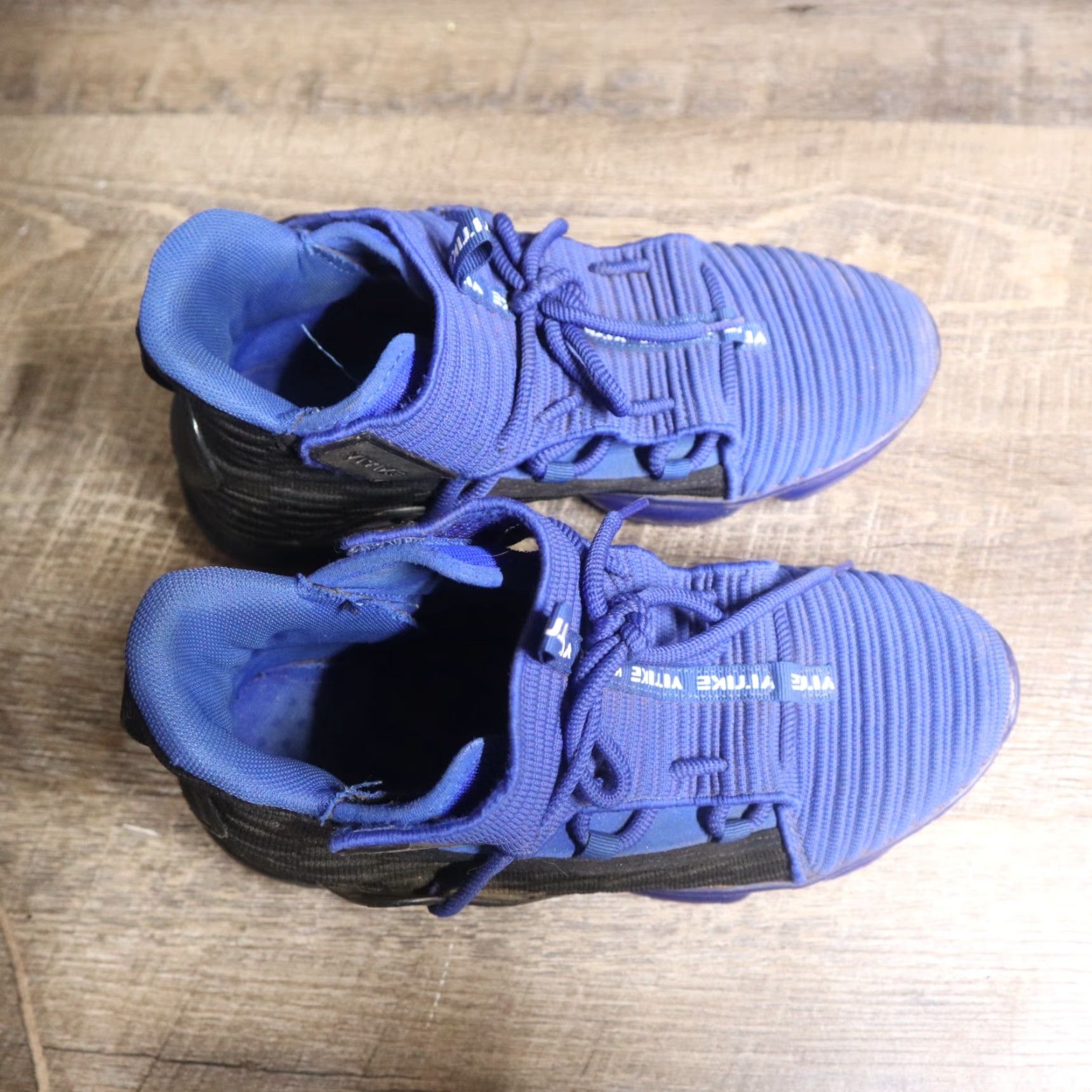 Vintage VITIKE Blue High Top Basketball Shoes Sneakers US Men 8 Women 9.5 Nike? Size M / US 6-8 / IT 42-44 - 6 Thumbnail