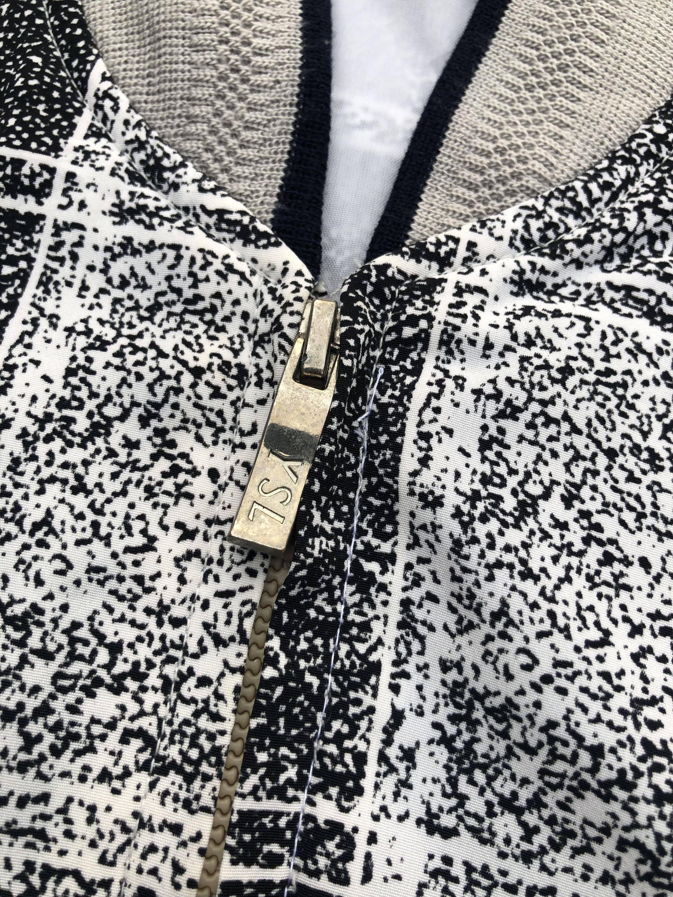 Yves Saint Laurent 💥Plaid💥Vintage Yves Saint Laurent Work Jacket Size US L / EU 52-54 / 3 - 3 Thumbnail