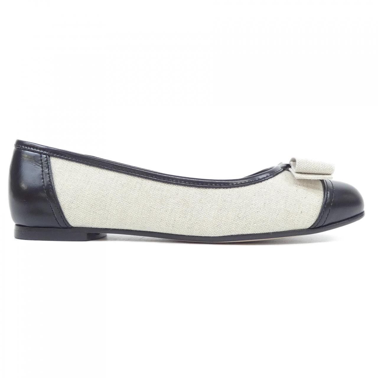 Salvatore Ferragamo Salvatore Ferragamo Salvatore Ferragamo Flat Shoes Leather Shoes DUTY FREE for USA Size ONE SIZE - 1 Thumbnail