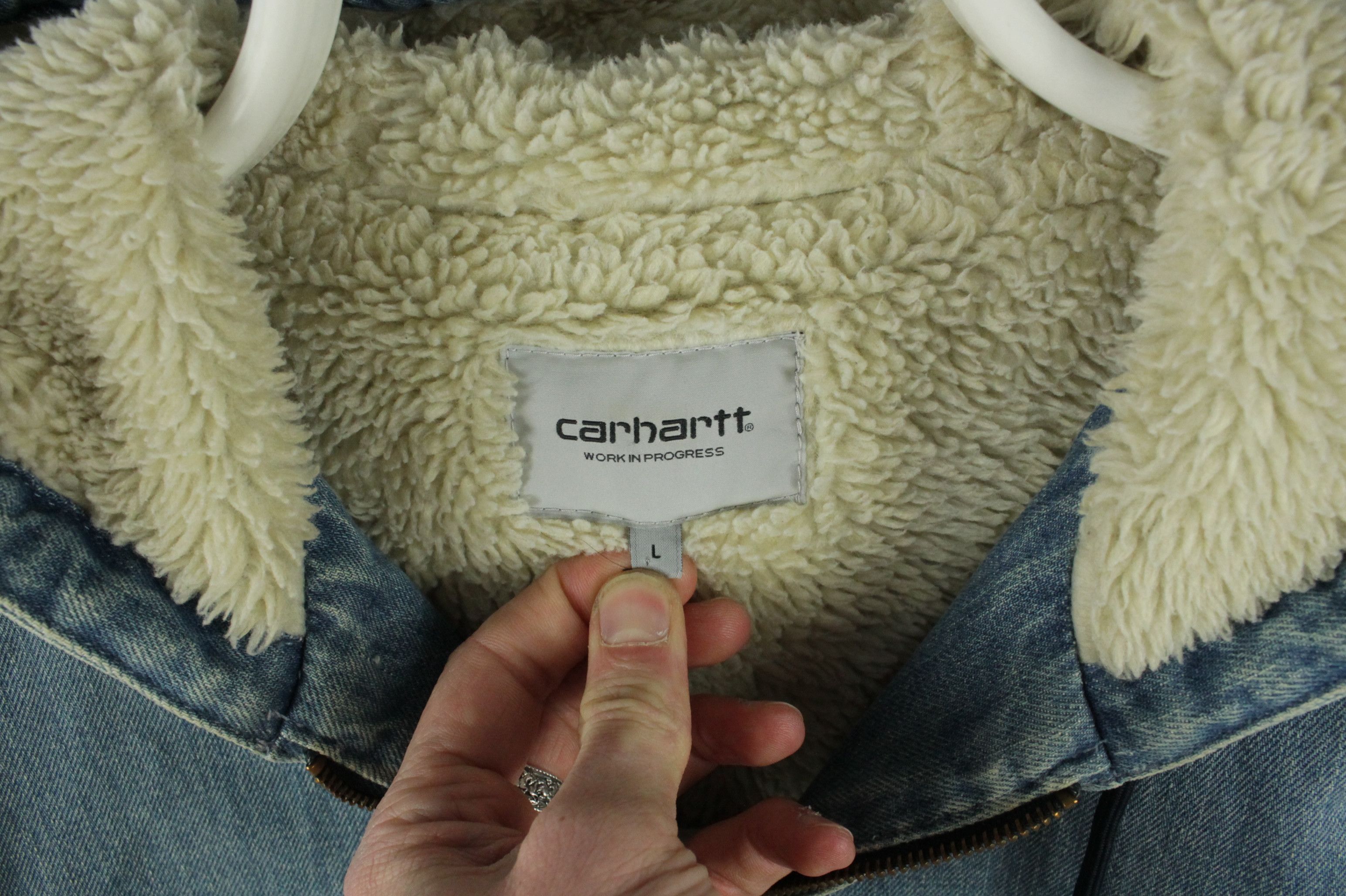Carhartt Wip Carhartt WIP Active Denim Jacket Size US L / EU 52-54 / 3 - 3 Thumbnail