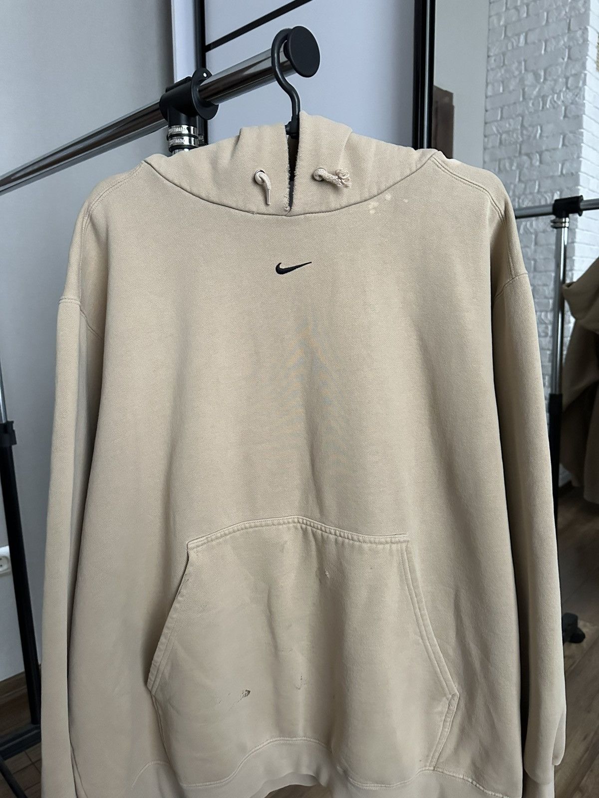 Nike Nike Vintage Hoodie Pullover Center Swoosh 90s USA Size US XL / EU 56 / 4 - 5 Thumbnail