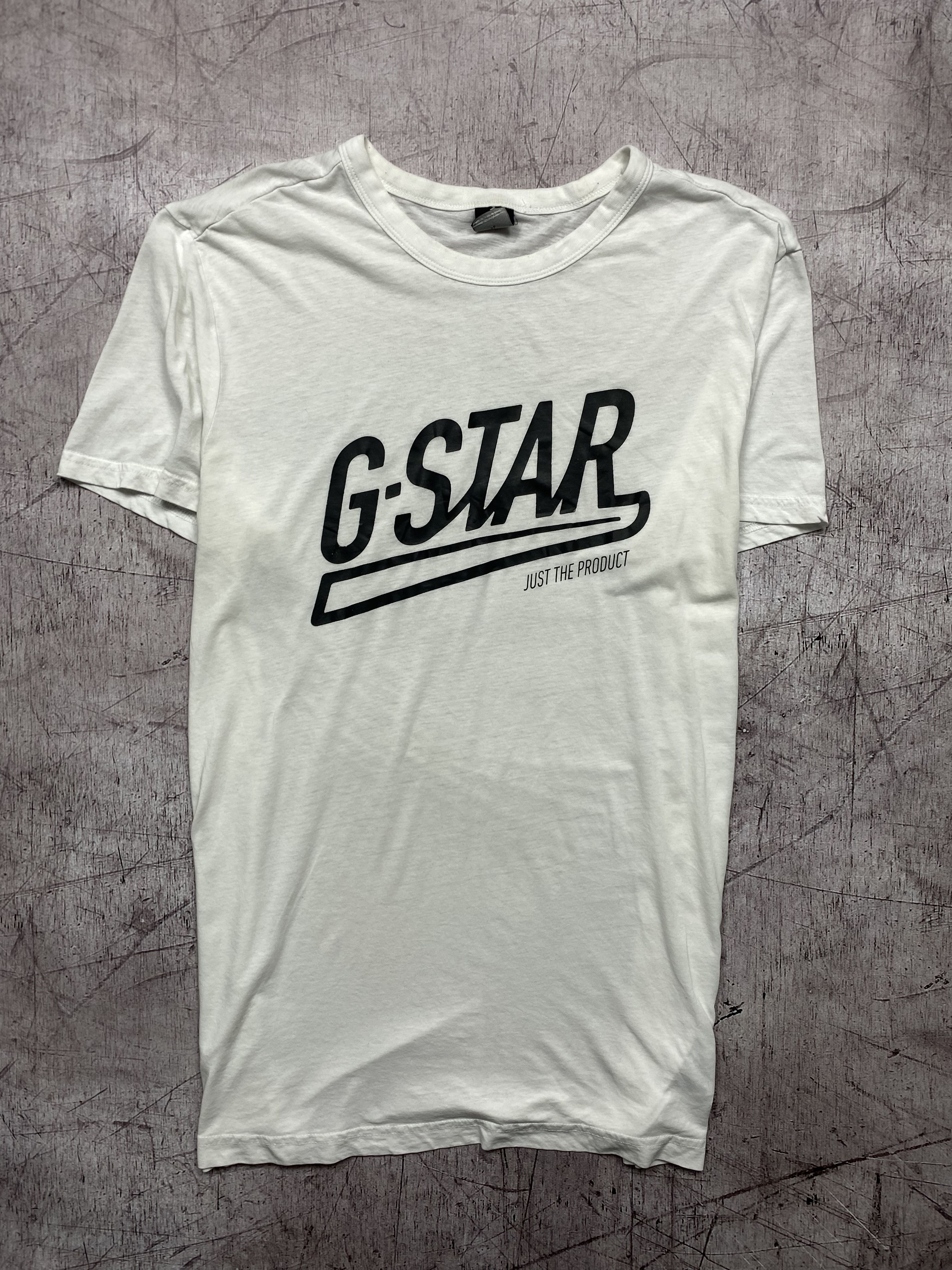G-Star G Star Raw Vintage Mens Big Logo T-Shirt Tee Size US XL / EU 56 / 4 - 1 Thumbnail