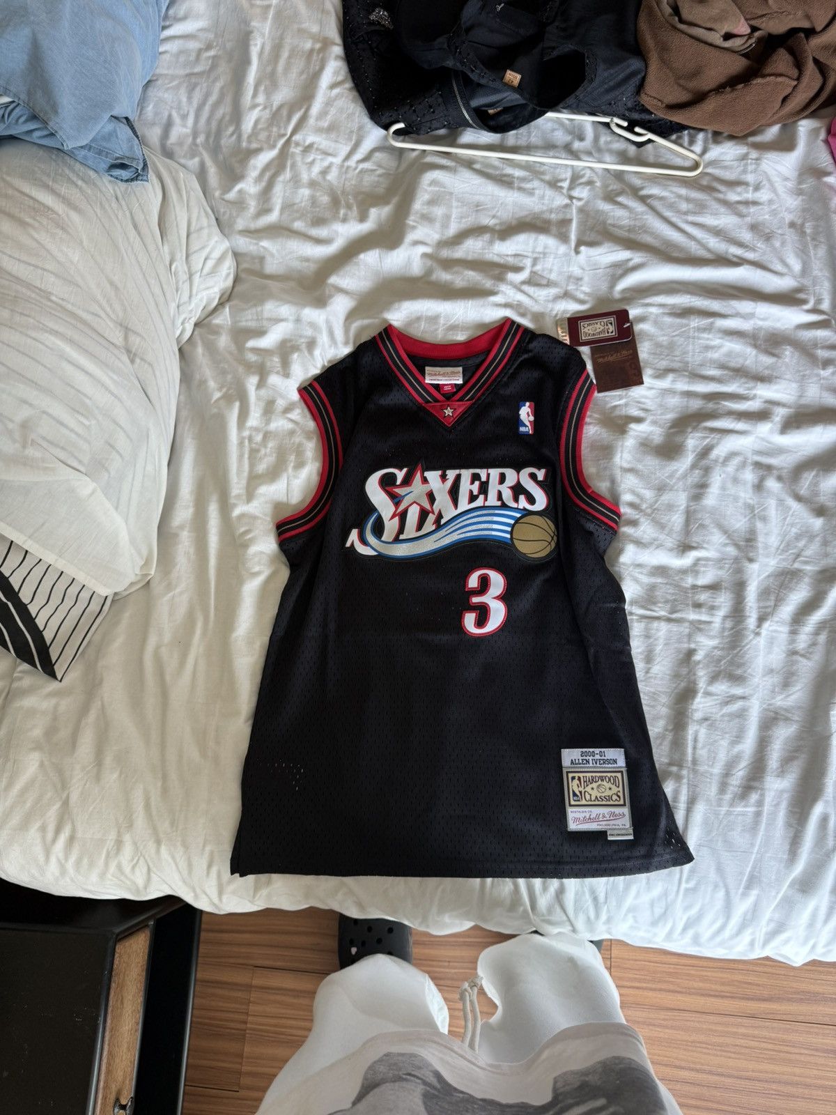 Mitchell & Ness Mitchell & Ness Allen Iverson Swingman Collection jersey Size US S / EU 44-46 / 1 - 1 Thumbnail