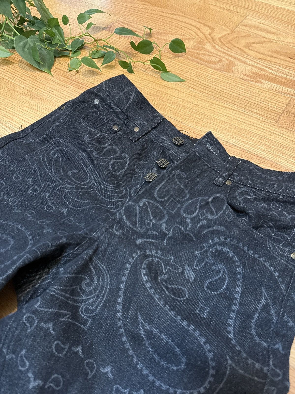 Menace Menace LA paisley denim Size US 28 / EU 44 - 2 Thumbnail