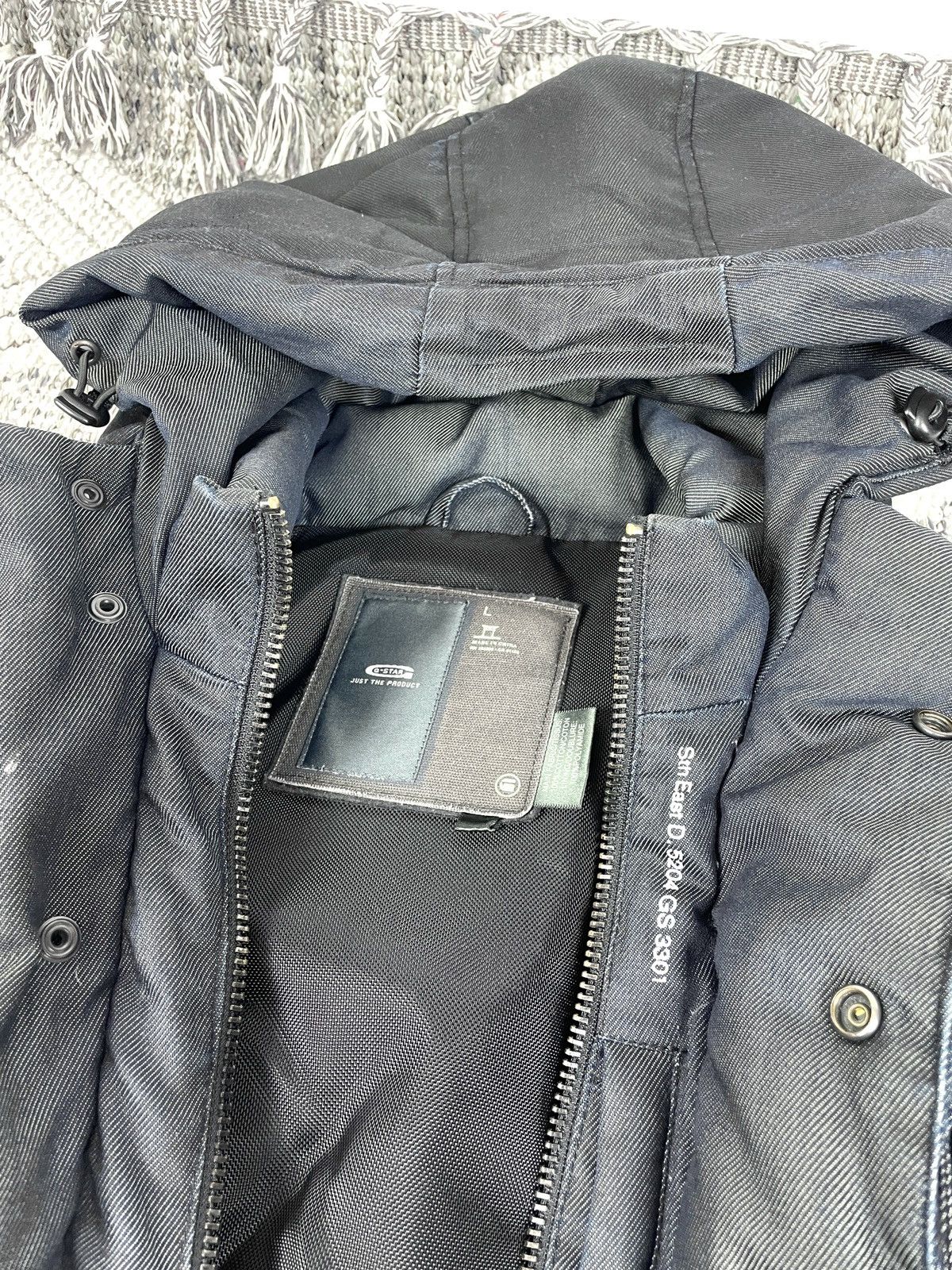 G-Star G-Star RAW Hooded Jacket - Cotton Shell, Down Feather Fill L Size US L / EU 52-54 / 3 - 6 Thumbnail