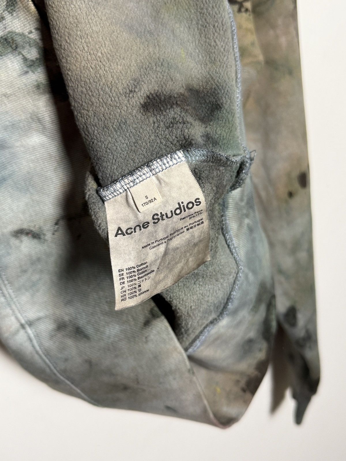 Acne Studios acne studios tie dye sweatshirt crewneck 1/1 Size US M / EU 48-50 / 2 - 8 Thumbnail
