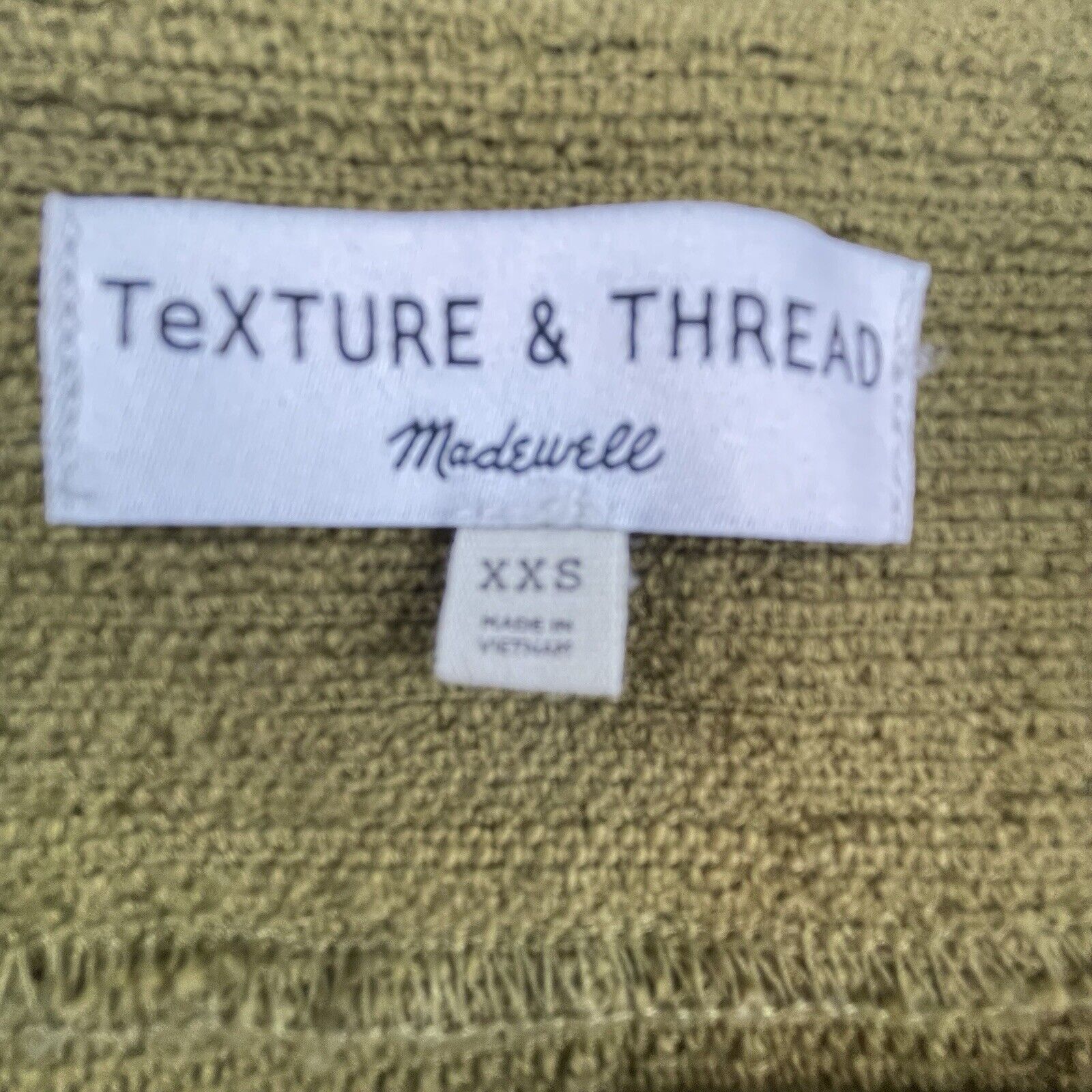 Madewell Texture & Thread Madewell Wrap Jacket Women XXS Spiced Olive Size XXS / US 00 / IT 34 - 3 Thumbnail