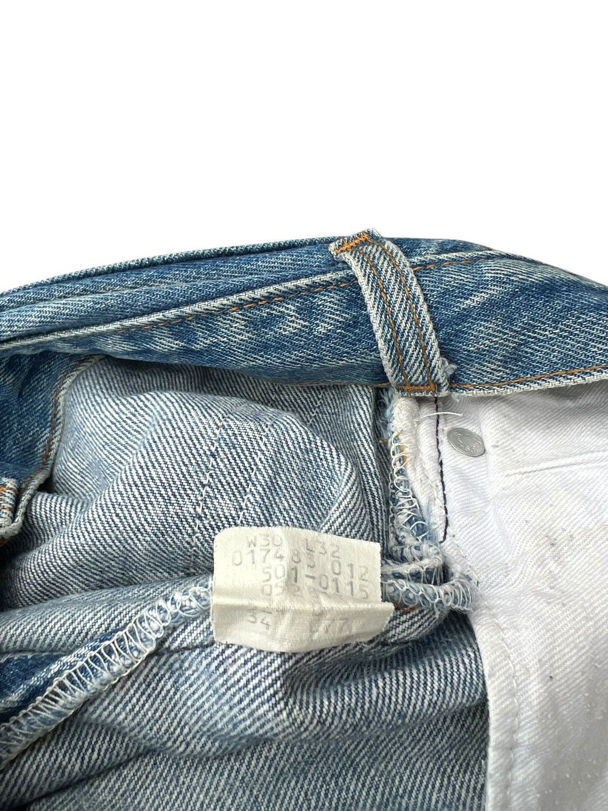 Levi's Vintage 80s Levi’s 501 Made in USA Dirty Mud Denim Jeans Size US 30 / EU 46 - 25 Thumbnail