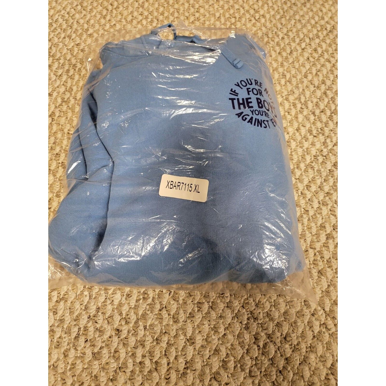 Champion Barstool Hoodie If Your Not For The Boys Ur Against Em. Size US XL / EU 56 / 4 - 6 Thumbnail