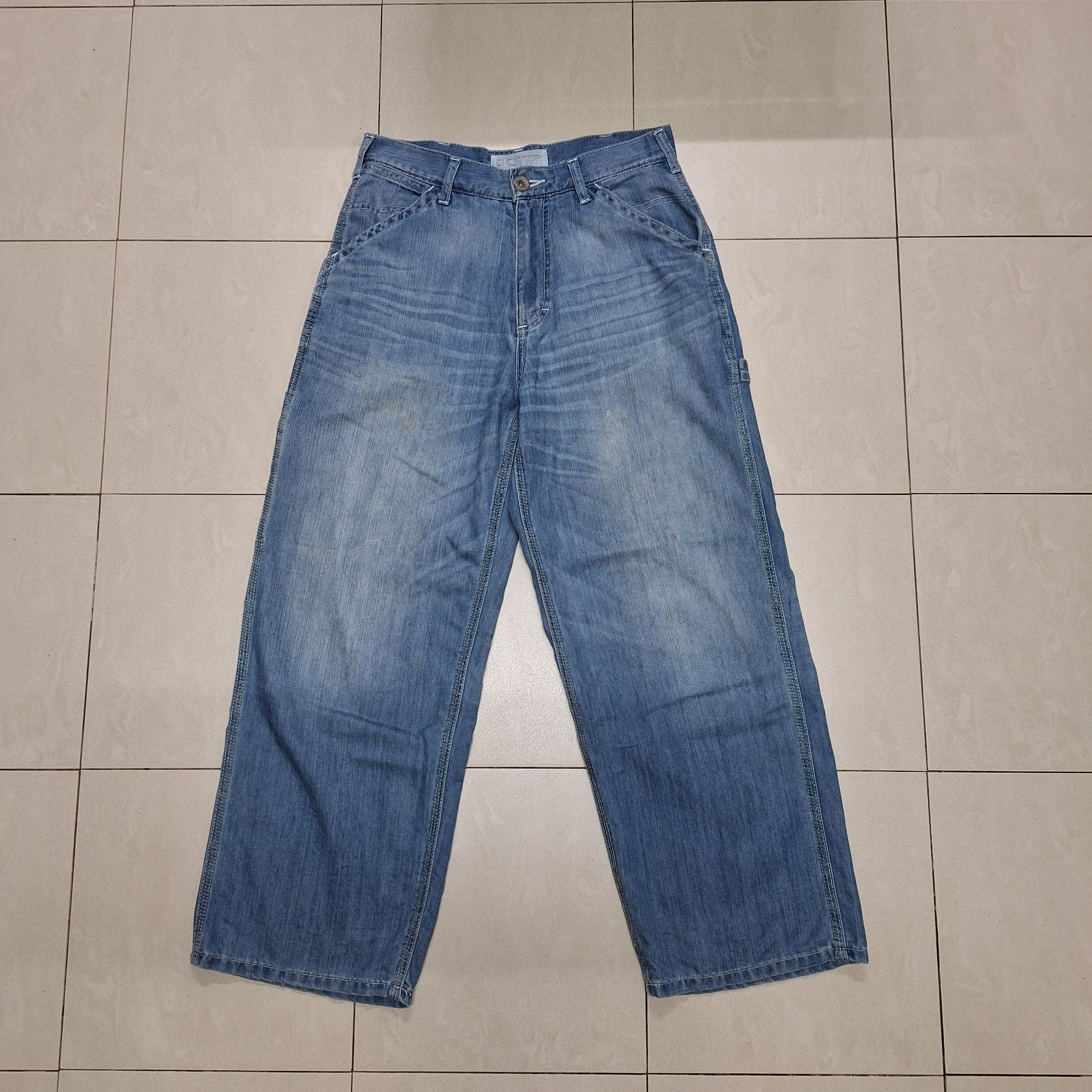 United Arrows United Arrows Baggy Light Carpenter Jeans Size 29" - 1 Thumbnail