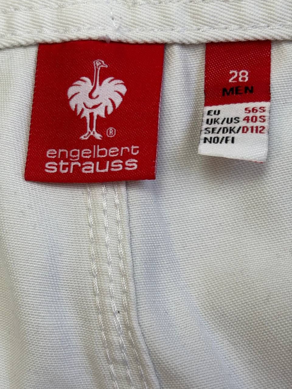 Vintage Engelbert Strauss White Technical Cargo Work Pants Size US 40 / EU 56 - 4 Thumbnail