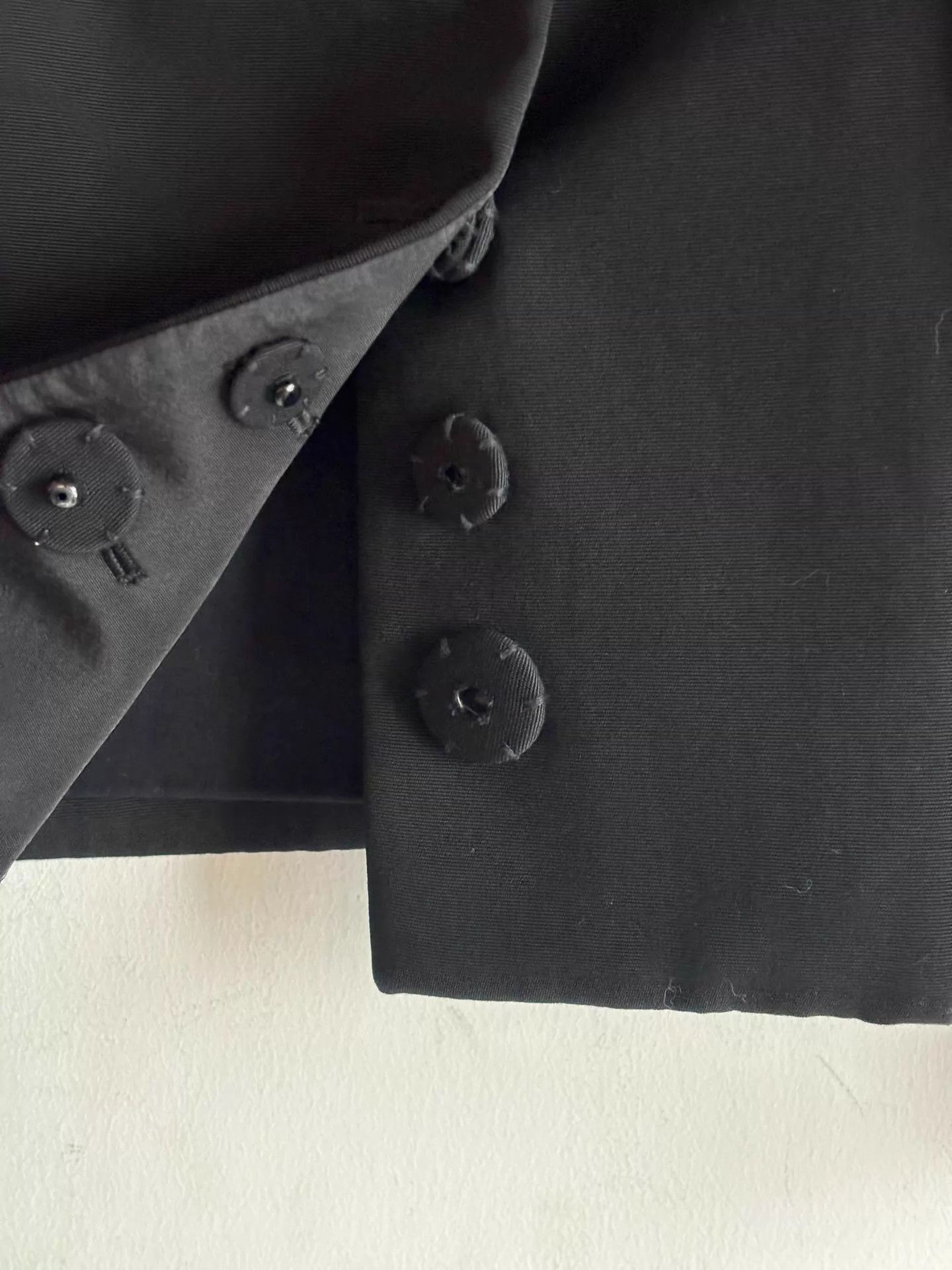 Maison Margiela Maison Margiela AW2015 Wool Hidden Button Short Jacket 38 Size XS / US 0-2 / IT 36-38 - 6 Thumbnail