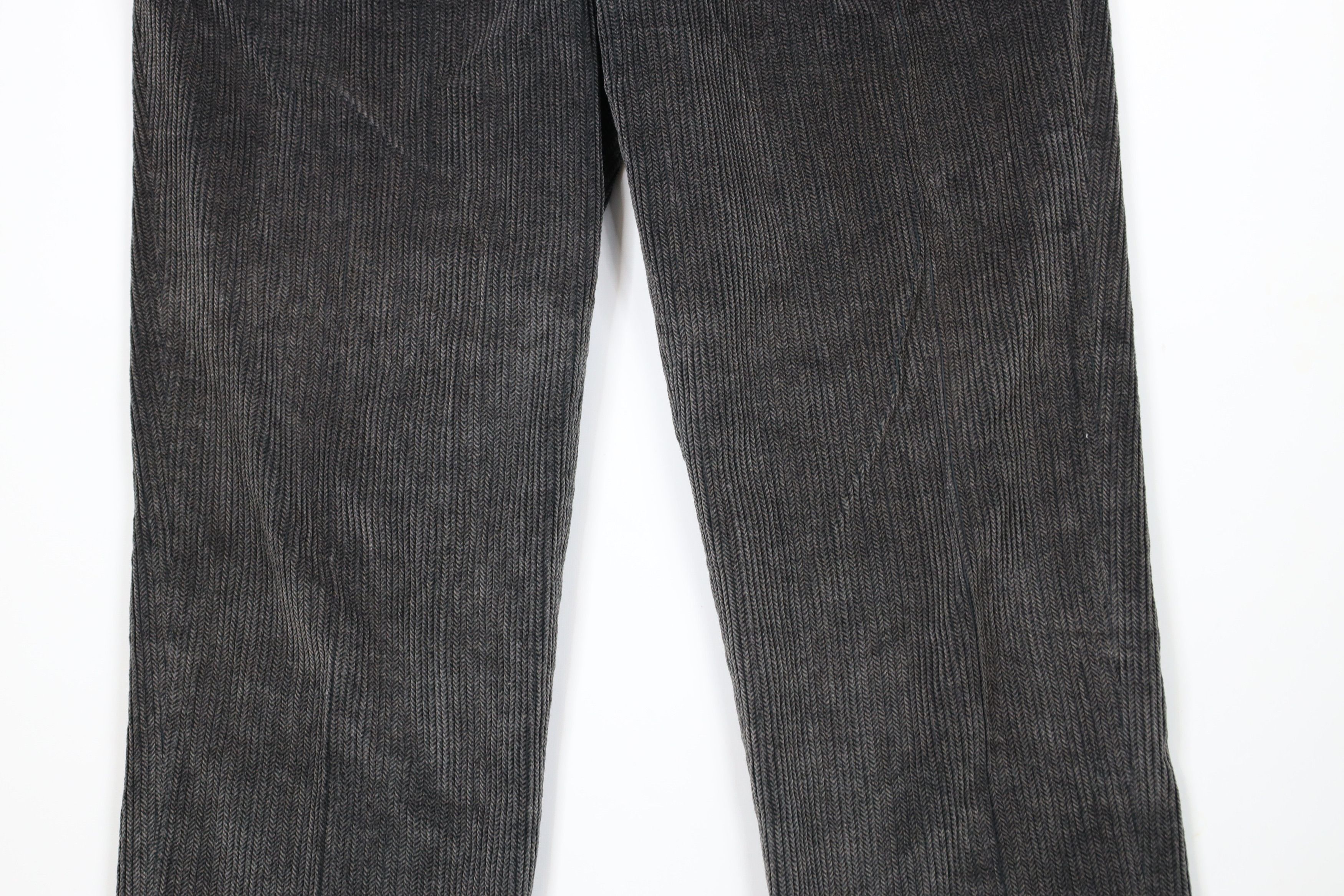Vintage Vintage 90s Streetwear Pleated Heavy Wide Leg Corduroy Pants Size US 40 / EU 56 - 3 Thumbnail