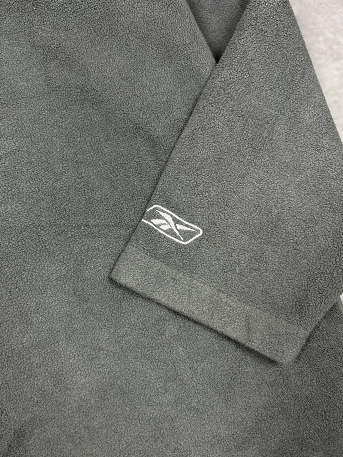 Reebok Vintage Reebok NBA Cares 1/4 Zip Fleece Pullover Grey Mens L Size US XL / EU 56 / 4 - 5 Thumbnail