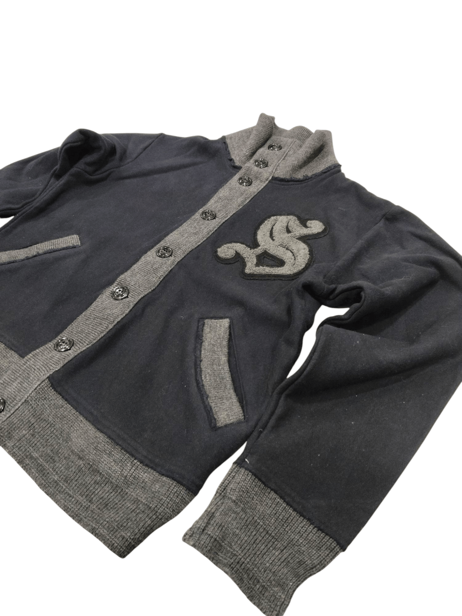 Schott × Vintage Vintage Schott half wool Jacket Size US S / EU 44-46 / 1 - 2 Thumbnail