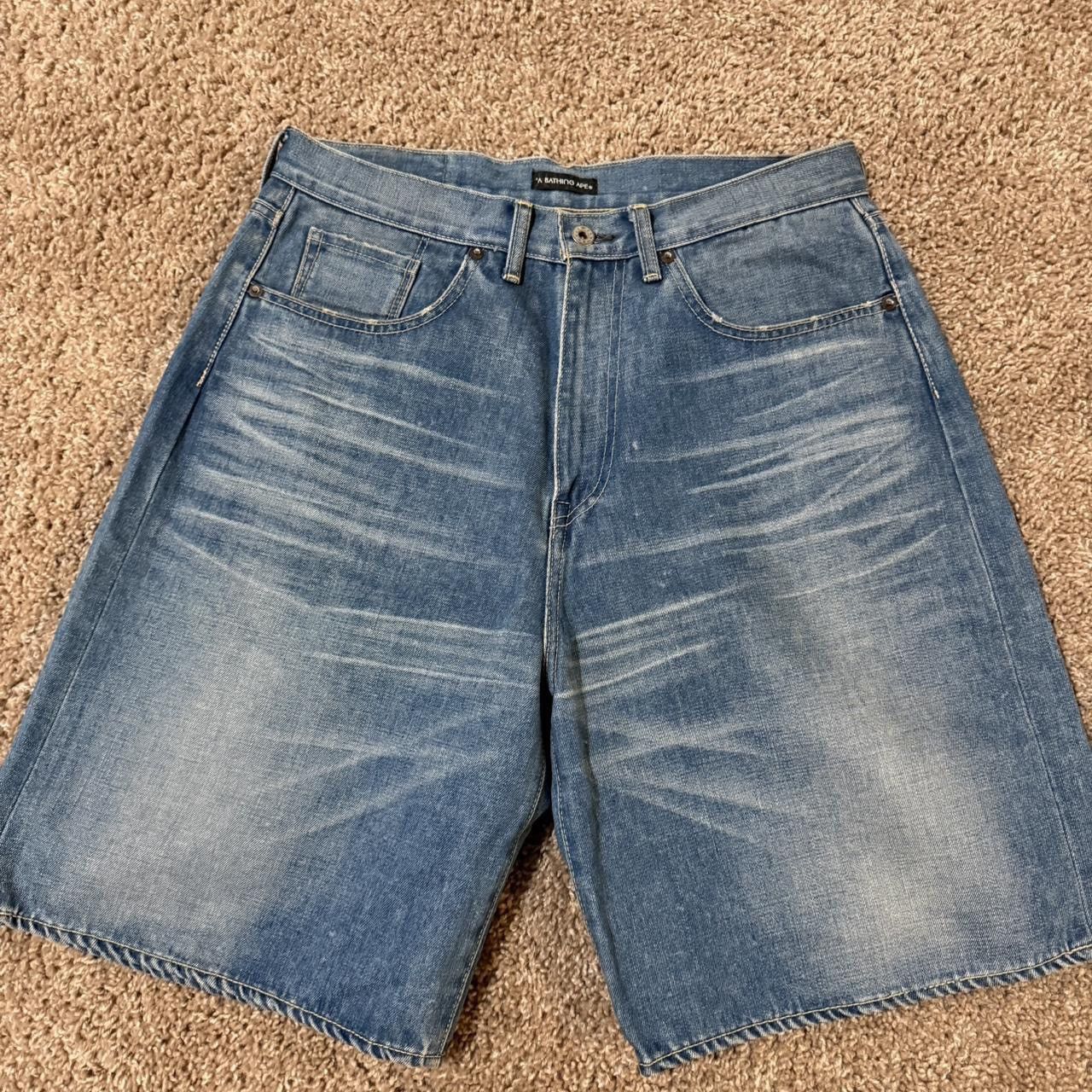 Bape BAPE denim shorts Size US 32 / EU 48 - 2 Thumbnail