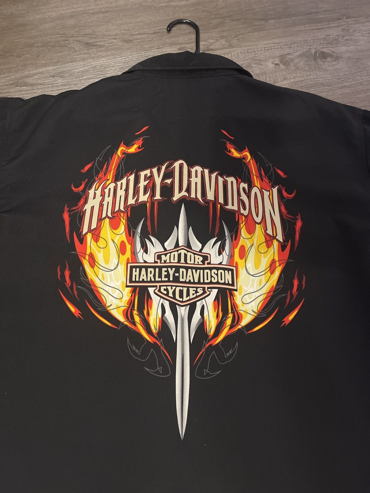 Harley Davidson Harley Davidson button up Size US XL / EU 56 / 4 - 5 Thumbnail