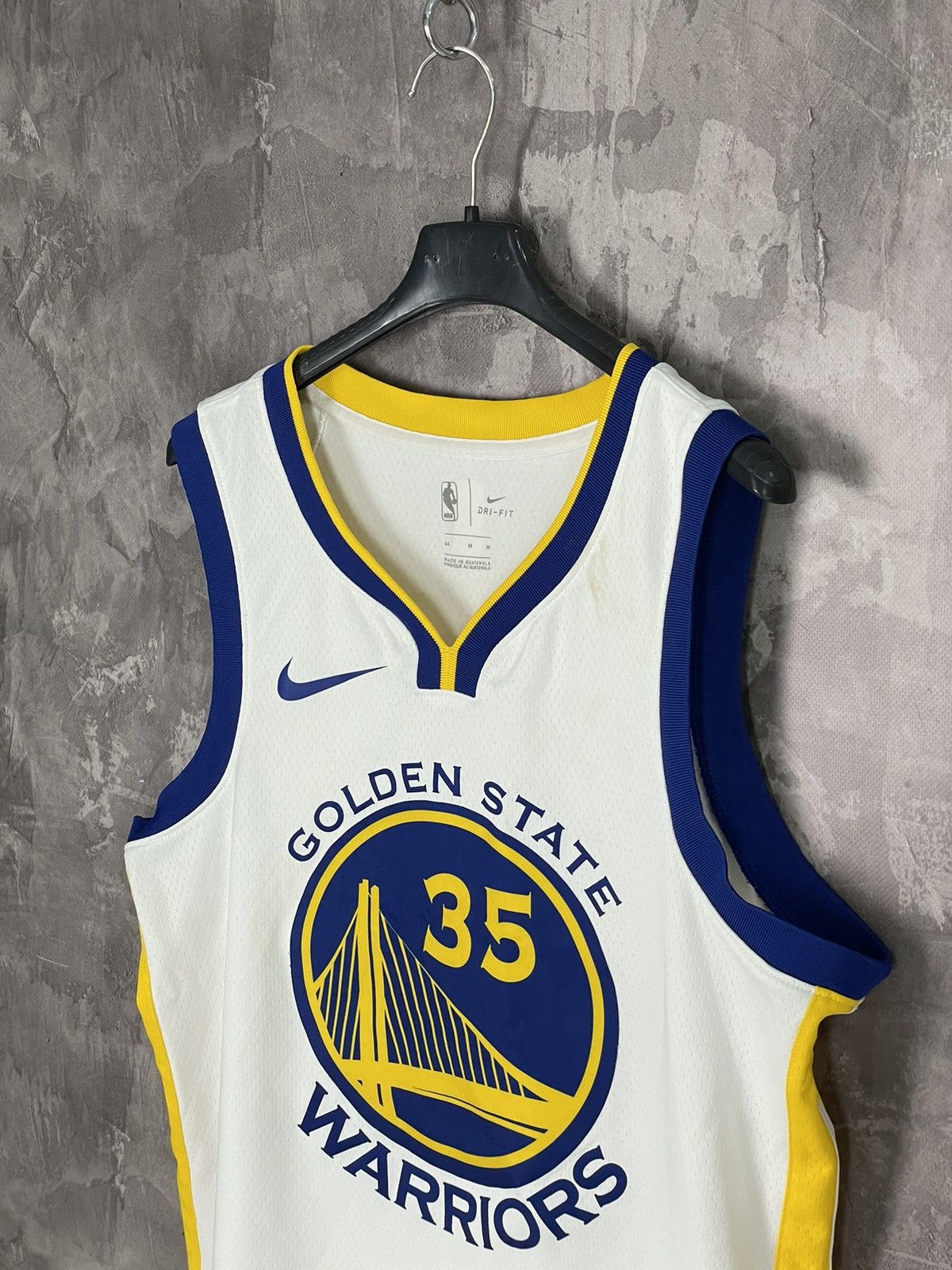 NBA Kevin Durant Nike Authentic Golden State Warriors Jersey Size US M / EU 48-50 / 2 - 7 Thumbnail