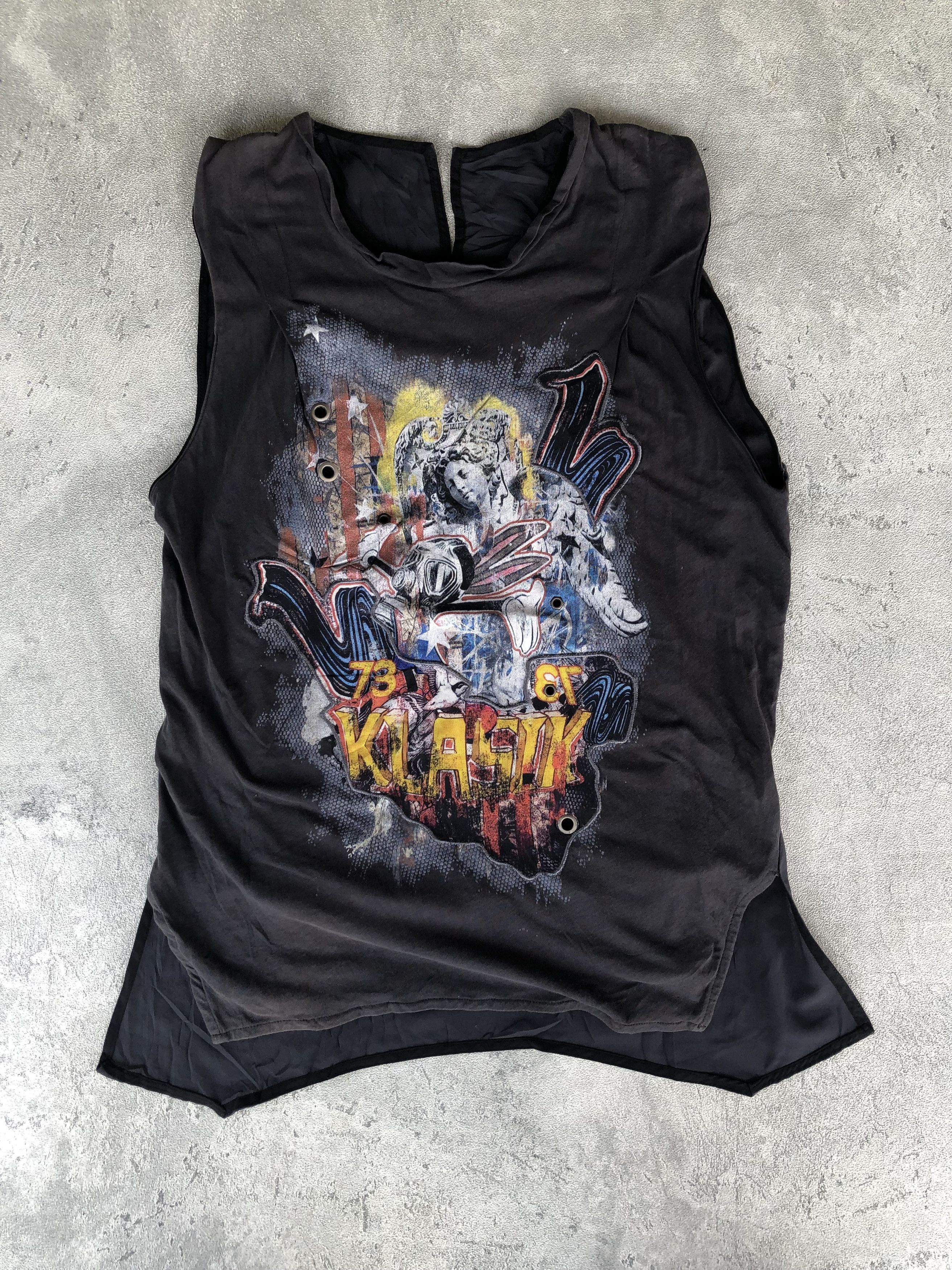 20471120 × Beauty Beast × Japanese Brand Very Nice Design Angel Studded Gothic Punk Style Size M / US 6-8 / IT 42-44 - 1 Thumbnail