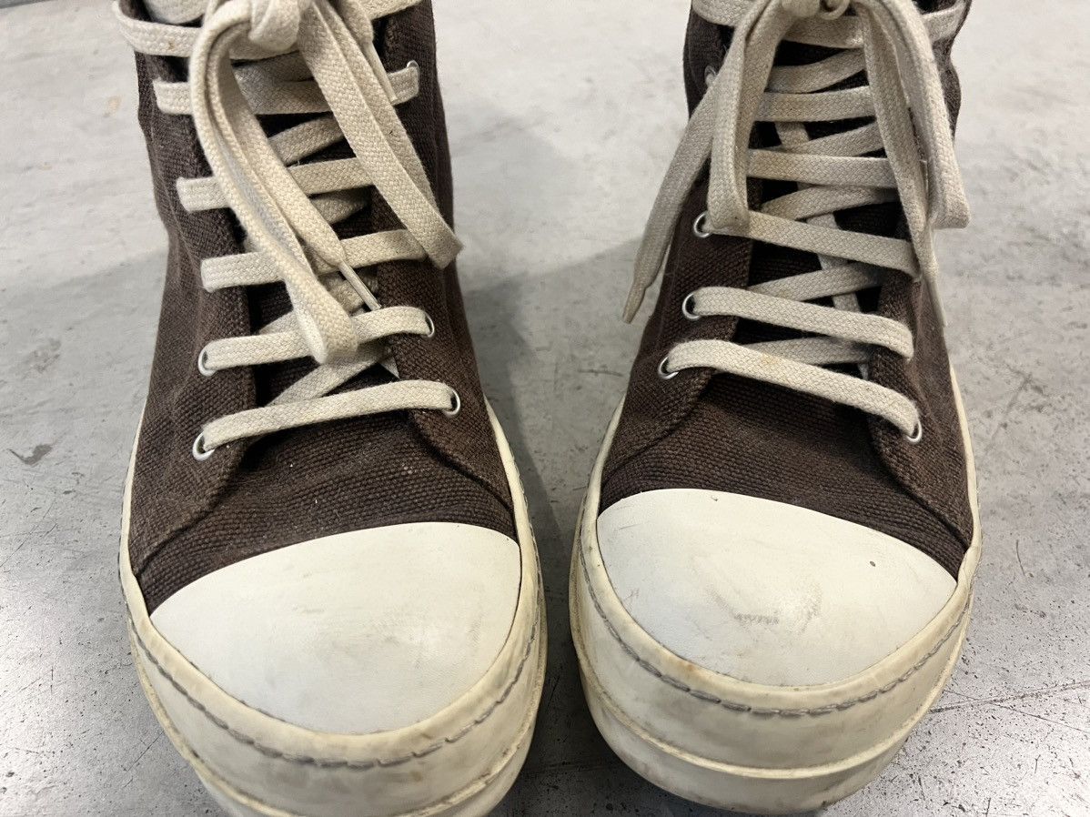 Rick Owens Drkshdw Hi top sneakers Ramones Size US 8.5 / EU 41-42 - 13 Thumbnail