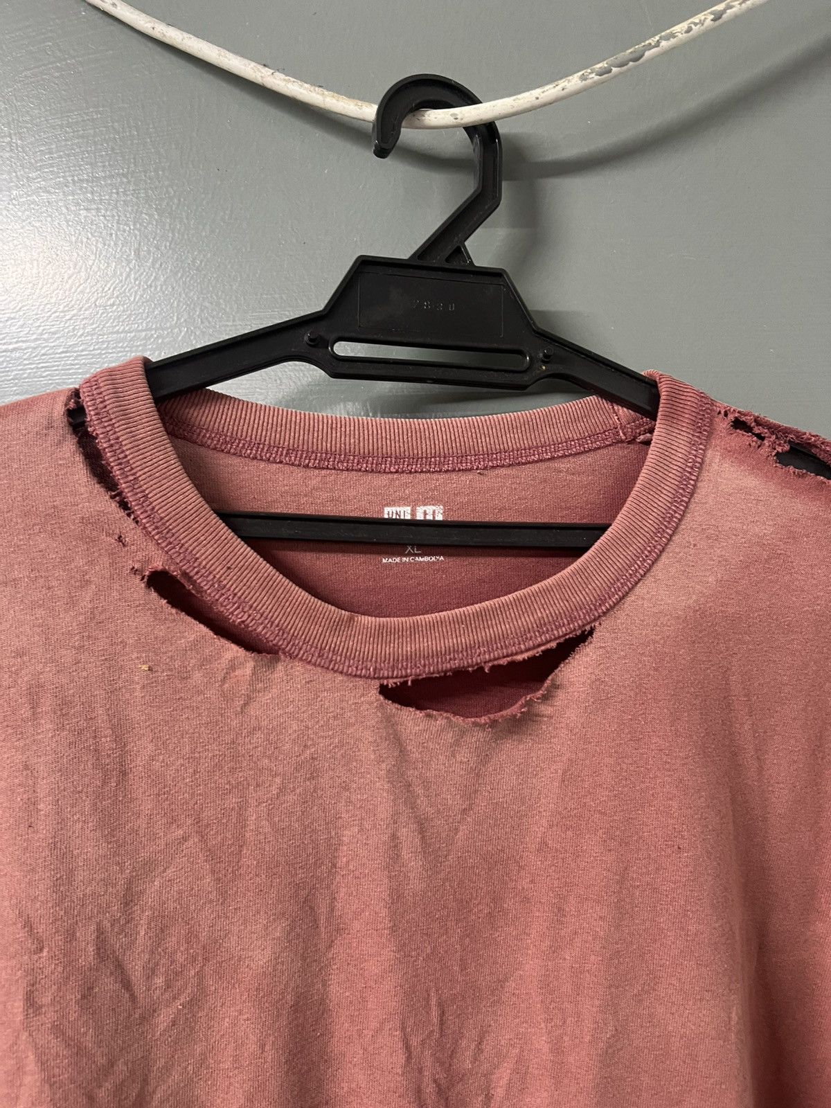 Other THRASHED SUN FADED ERD GRUNGE T-SHIRT Size US L / EU 52-54 / 3 - 4 Thumbnail