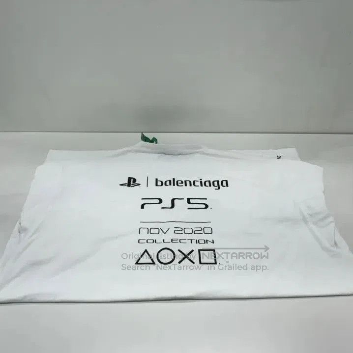Balenciaga Balenciaga PlayStation FW21 Geometric Print T. Size US M / EU 48-50 / 2 - 7 Thumbnail
