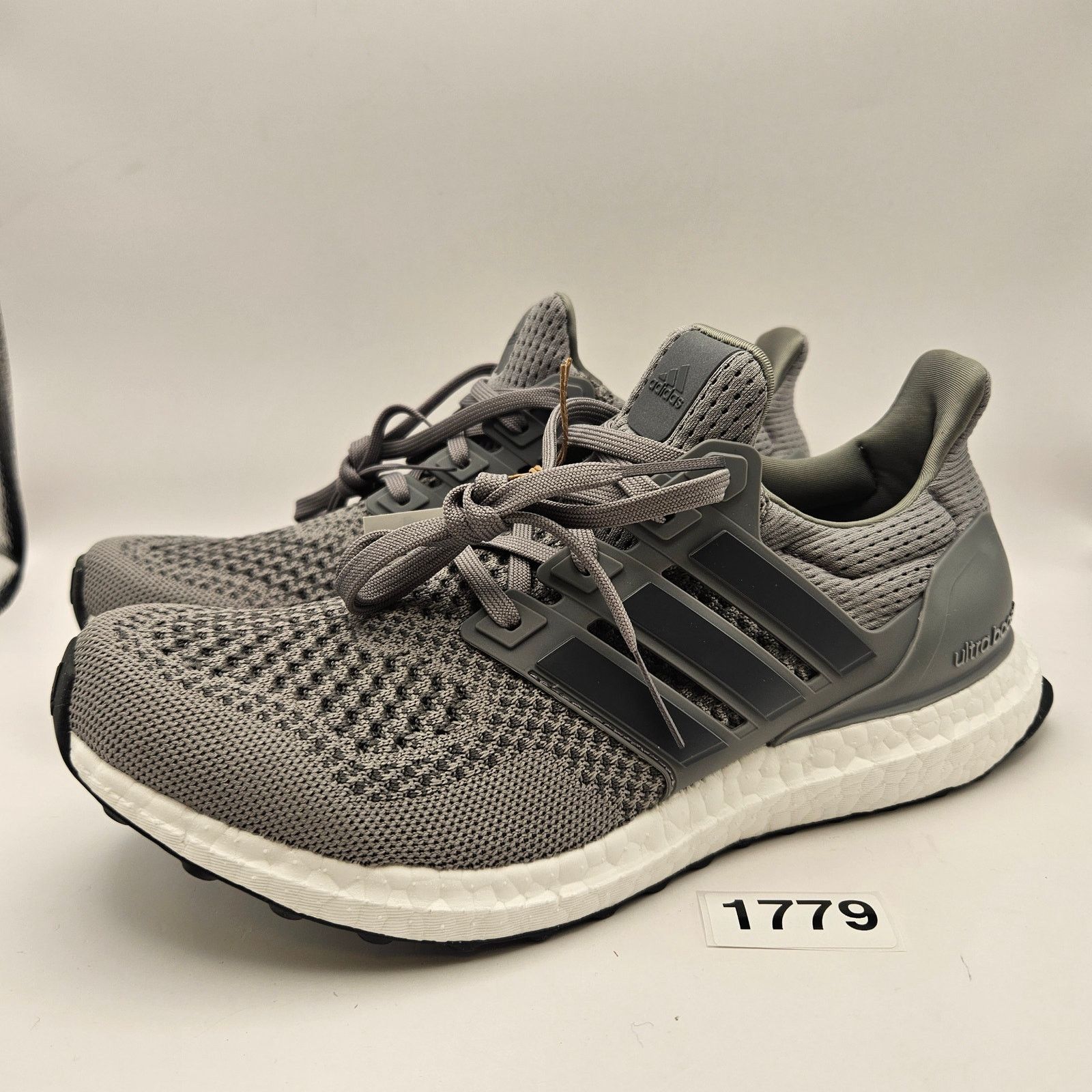 Adidas ADIDAS ULTRABOOST 1.0 MEN'S 8 GREY BOOST RUNNING SHOES Size US 8 / EU 41 - 1 Thumbnail