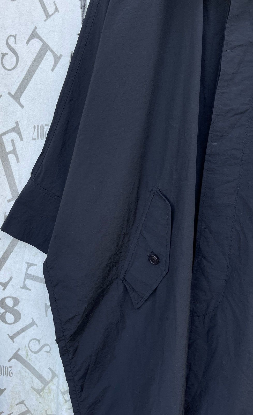 Issey Miyake 🔥A/W 1980'S ISSEY MIYAKE PERMANENTE OVERSIZED COAT JACKET Size US M / EU 48-50 / 2 - 12 Thumbnail